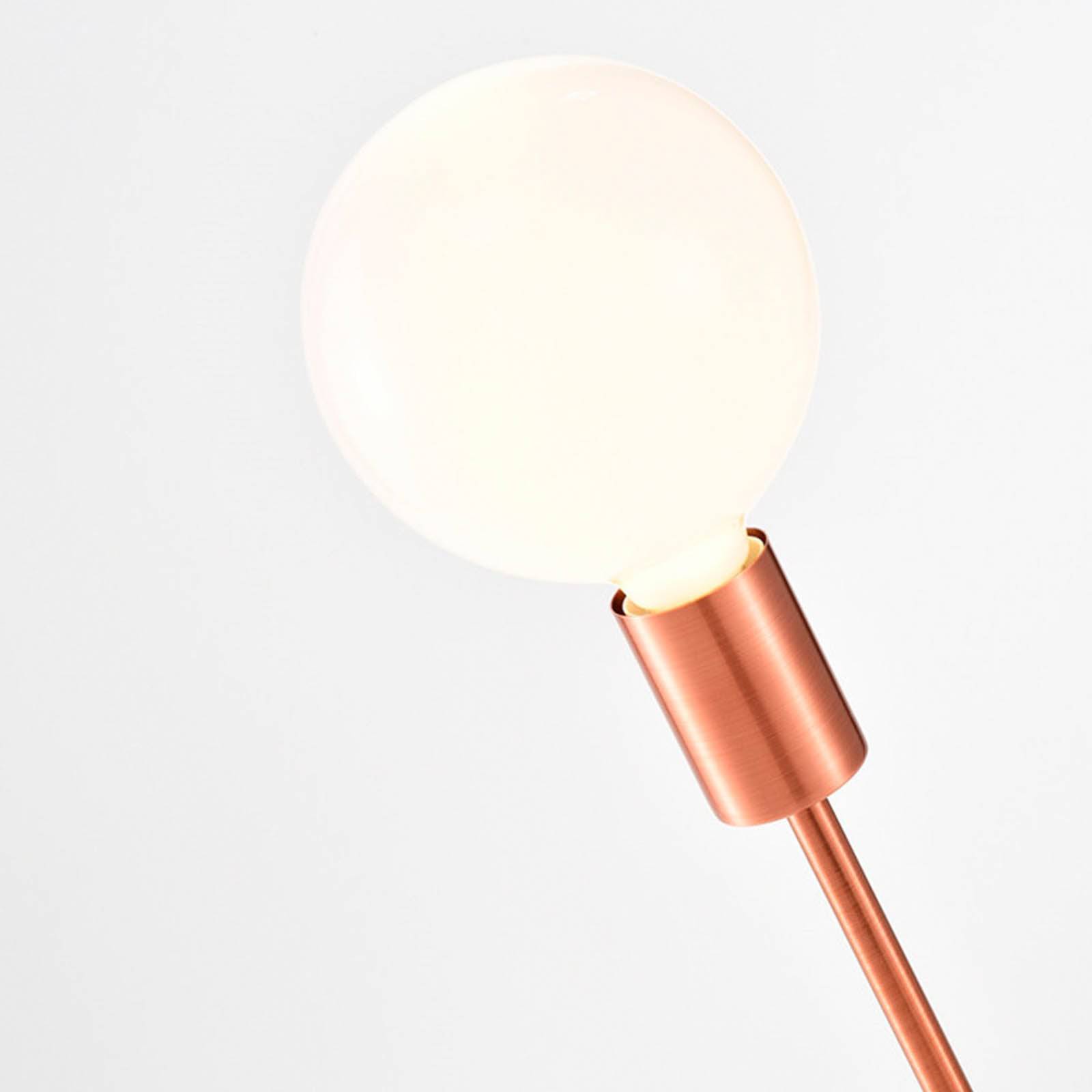 As Is - Marble Floor Lamp Cl1180F-Rg black -  DISPLAY ITEM - ebarza Furniture UAE | Shop Modern Furniture in Abu Dhabi & Dubai - مفروشات ايبازرا في الامارات | تسوق اثاث عصري وديكورات مميزة في دبي وابوظبي