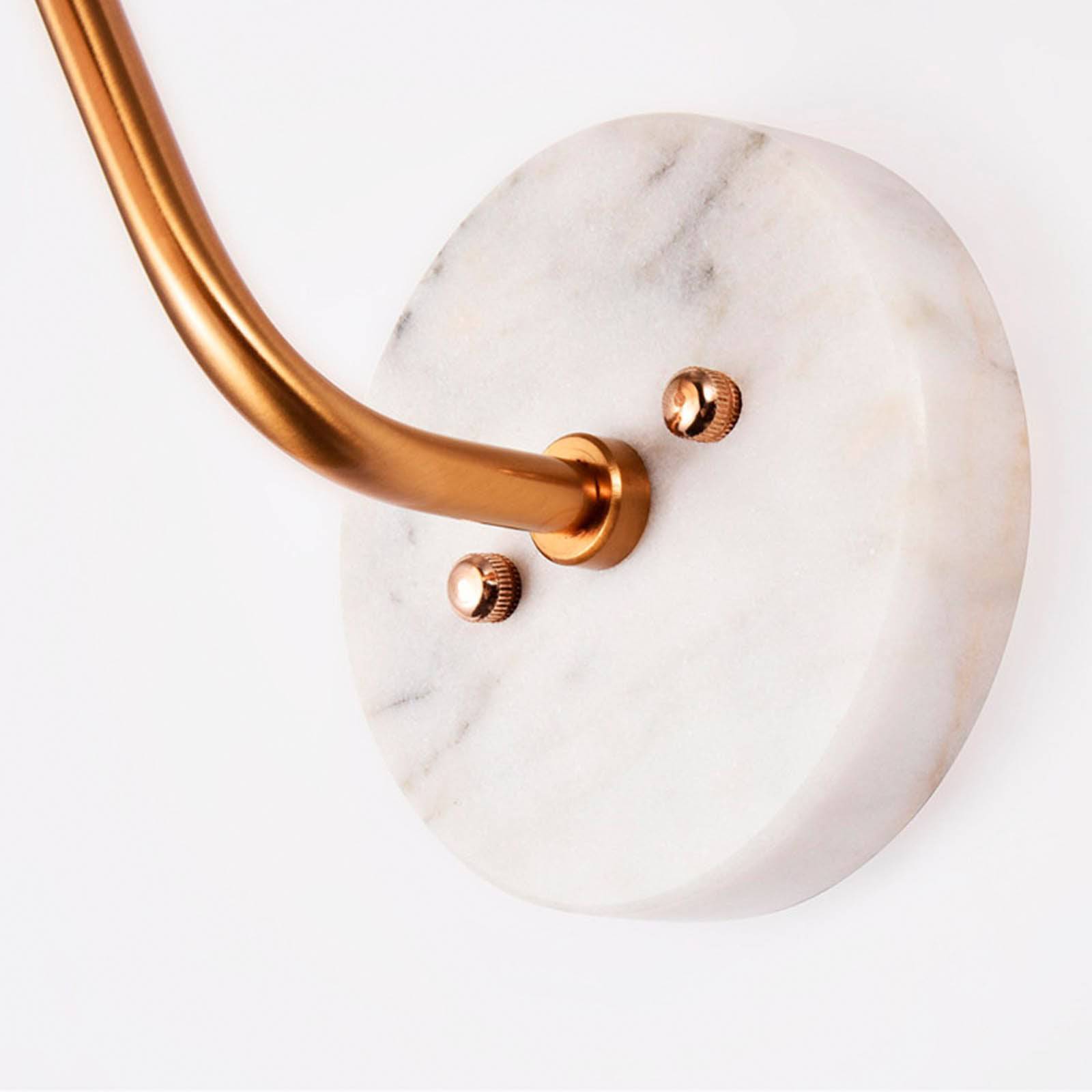 Marble Wall Lamp Cl1176-G -  Wall Lamps - ebarza Furniture UAE | Shop Modern Furniture in Abu Dhabi & Dubai - مفروشات ايبازرا في الامارات | تسوق اثاث عصري وديكورات مميزة في دبي وابوظبي
