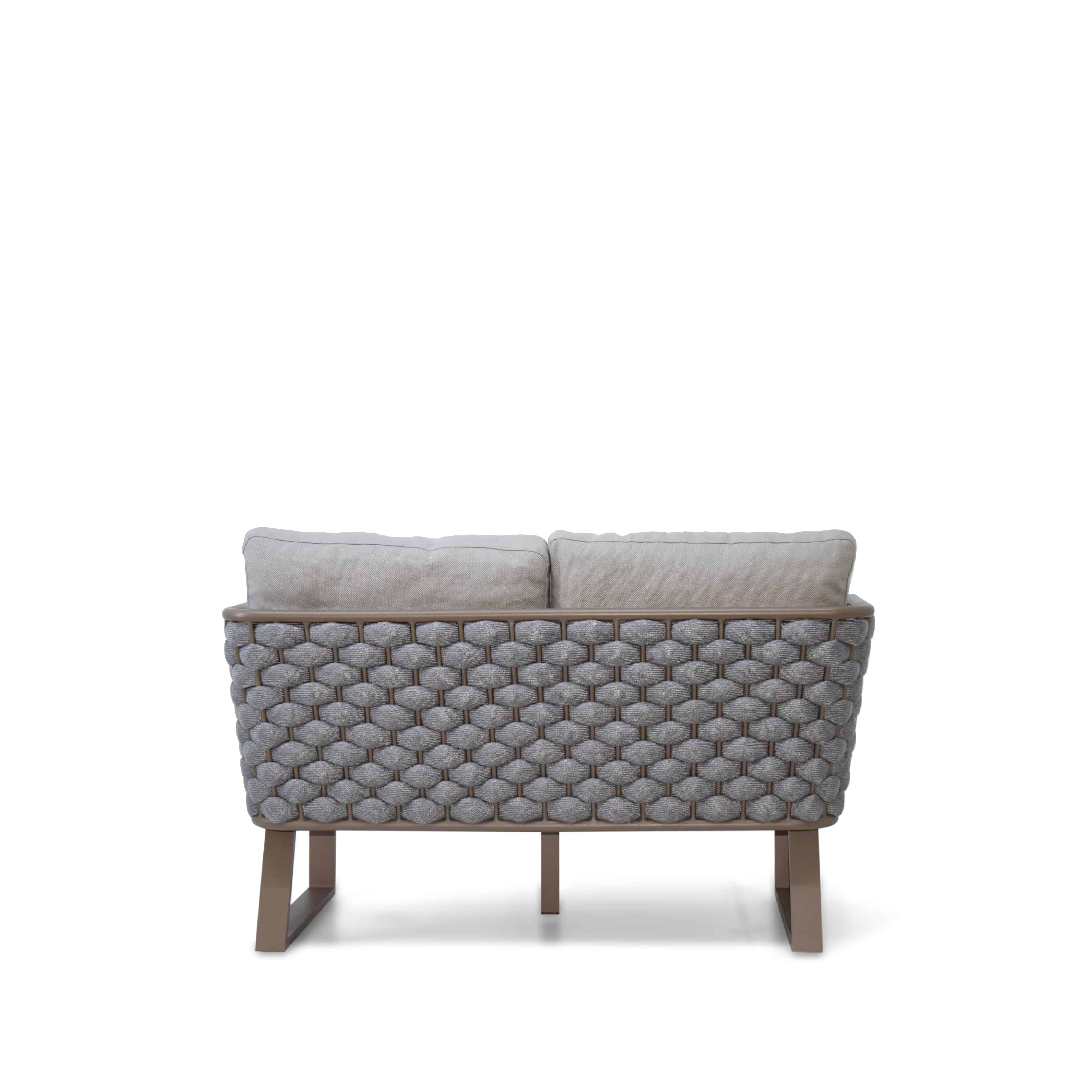 Maroc 2 Seater Outdoor/ Indoor Sofa Mrc-Sanc001 -  Outdoor Sofas - ebarza Furniture UAE | Shop Modern Furniture in Abu Dhabi & Dubai - مفروشات ايبازرا في الامارات | تسوق اثاث عصري وديكورات مميزة في دبي وابوظبي