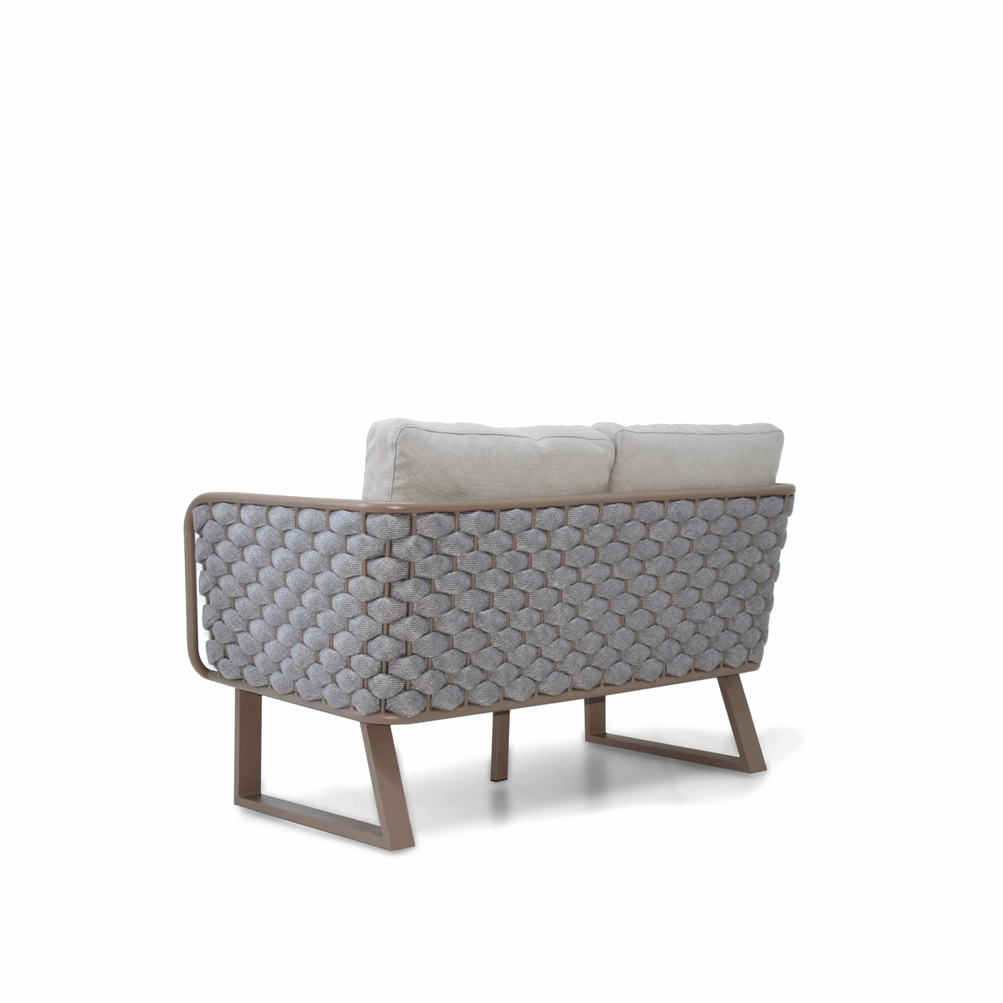 Maroc 2 Seater Outdoor/ Indoor Sofa Mrc-Sanc001 -  Outdoor Sofas - ebarza Furniture UAE | Shop Modern Furniture in Abu Dhabi & Dubai - مفروشات ايبازرا في الامارات | تسوق اثاث عصري وديكورات مميزة في دبي وابوظبي