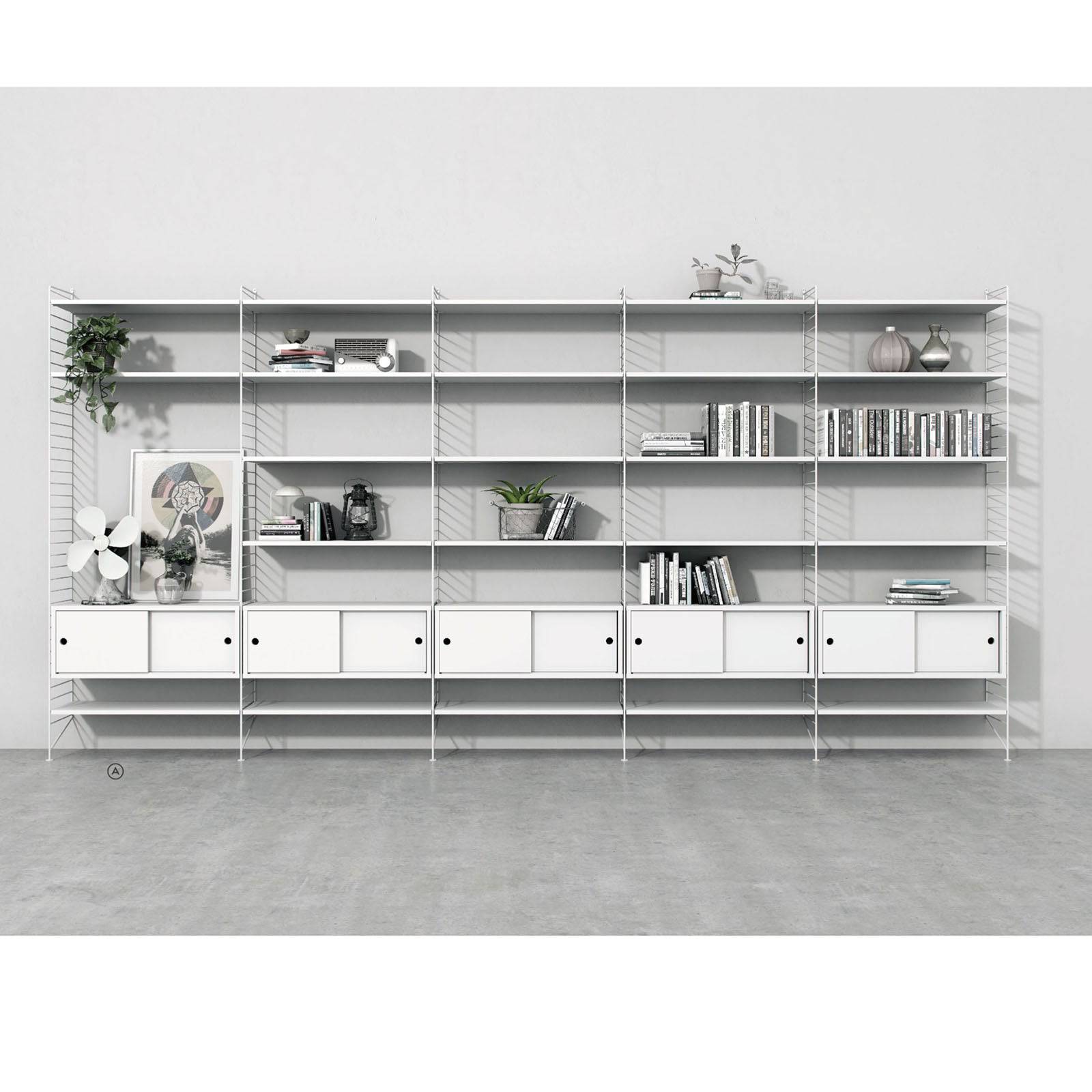 Marseille Modular Shelf  LL-128 -  Shelves - ebarza Furniture UAE | Shop Modern Furniture in Abu Dhabi & Dubai - مفروشات ايبازرا في الامارات | تسوق اثاث عصري وديكورات مميزة في دبي وابوظبي