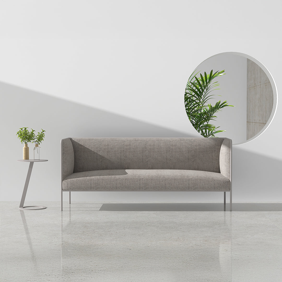 MAX 3-Seater-Low Back Sofa -  Sofas - ebarza Furniture UAE | Shop Modern Furniture in Abu Dhabi & Dubai - مفروشات ايبازرا في الامارات | تسوق اثاث عصري وديكورات مميزة في دبي وابوظبي