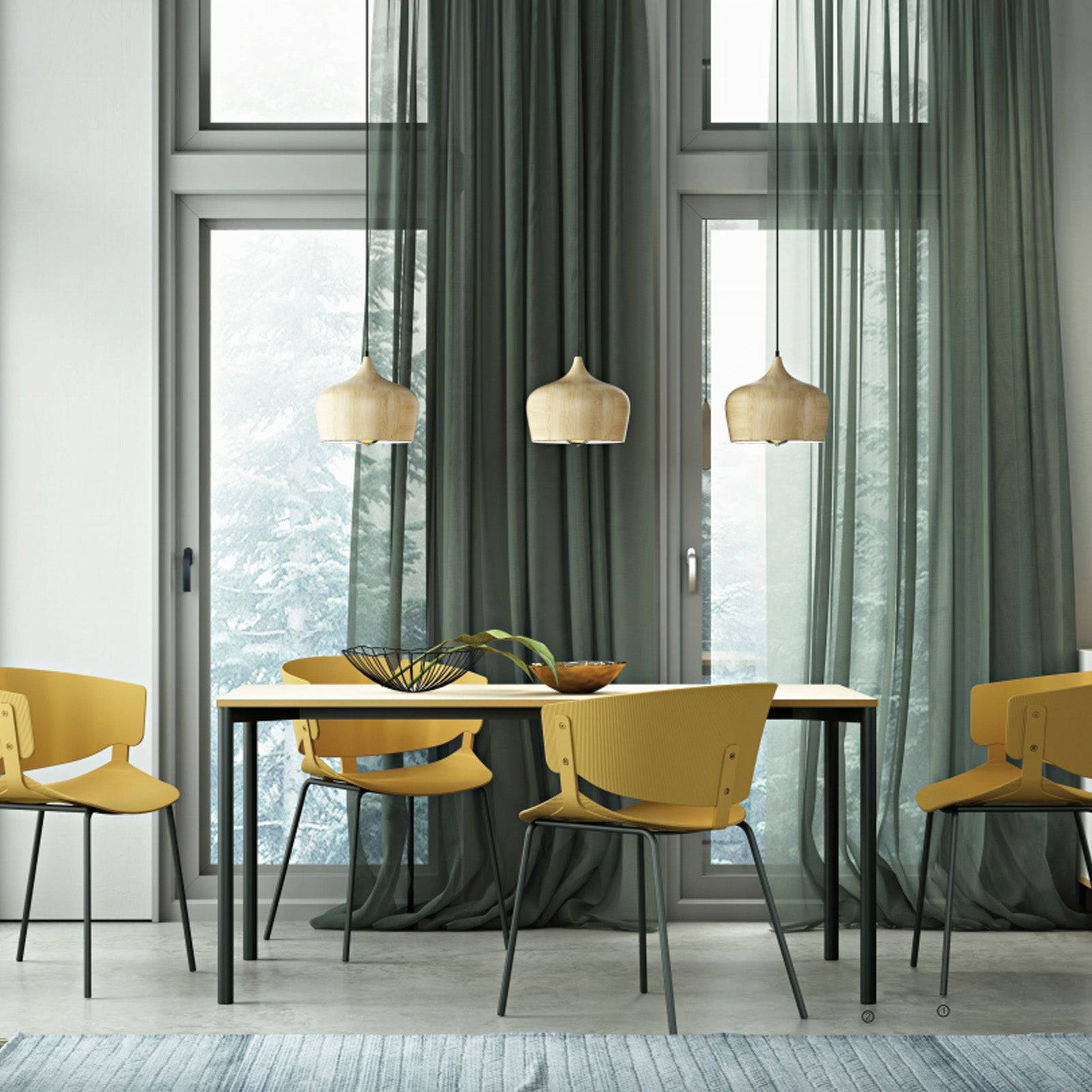 Max Dining Table  Gt-419 -  Dining Tables - ebarza Furniture UAE | Shop Modern Furniture in Abu Dhabi & Dubai - مفروشات ايبازرا في الامارات | تسوق اثاث عصري وديكورات مميزة في دبي وابوظبي