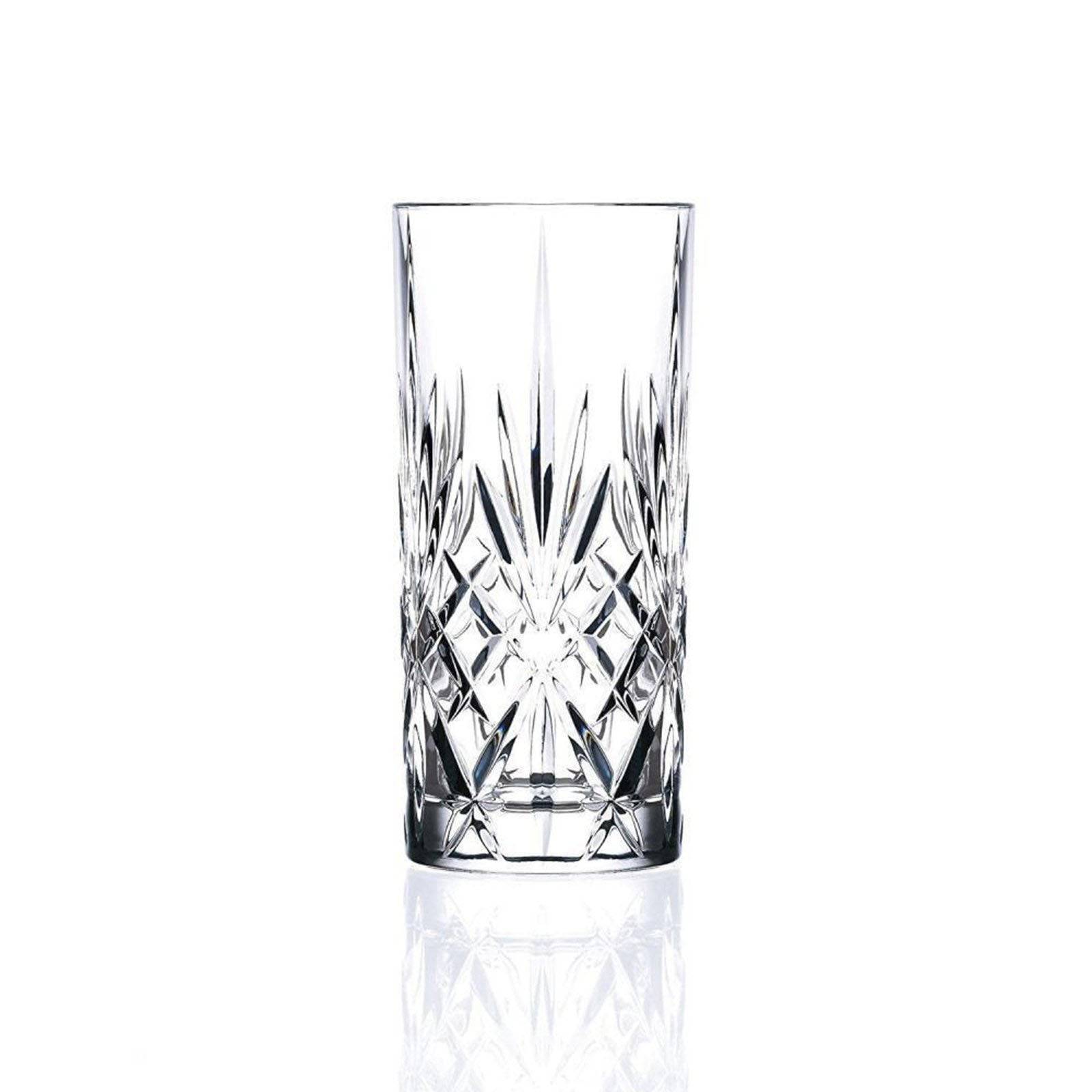 Melodia Crystal Soft Drink Glass 153.01.05.4353 -  Drinkware - ebarza Furniture UAE | Shop Modern Furniture in Abu Dhabi & Dubai - مفروشات ايبازرا في الامارات | تسوق اثاث عصري وديكورات مميزة في دبي وابوظبي