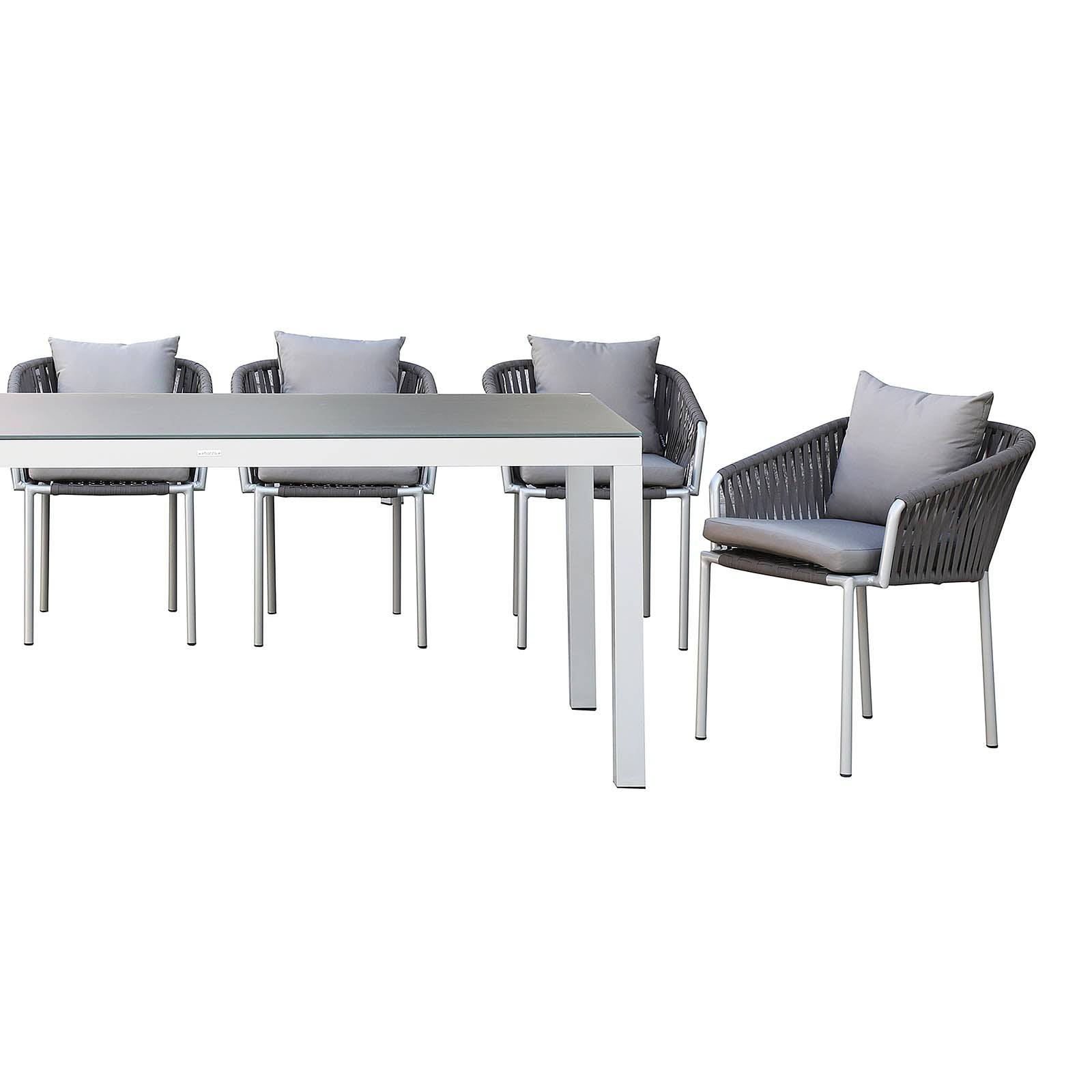 Mensa Outdoor Dining Table 10030101-D -  Outdoor Tables - ebarza Furniture UAE | Shop Modern Furniture in Abu Dhabi & Dubai - مفروشات ايبازرا في الامارات | تسوق اثاث عصري وديكورات مميزة في دبي وابوظبي