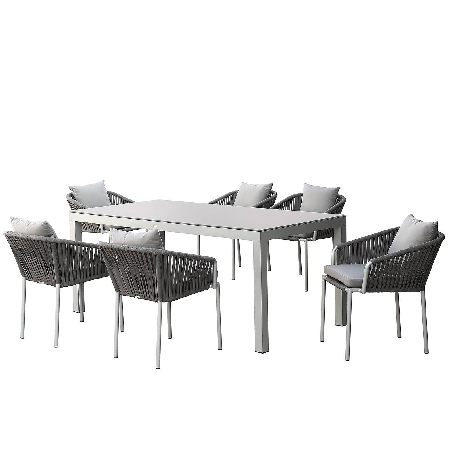 Mensa Outdoor Dining Table 10030101-D -  Outdoor Tables - ebarza Furniture UAE | Shop Modern Furniture in Abu Dhabi & Dubai - مفروشات ايبازرا في الامارات | تسوق اثاث عصري وديكورات مميزة في دبي وابوظبي