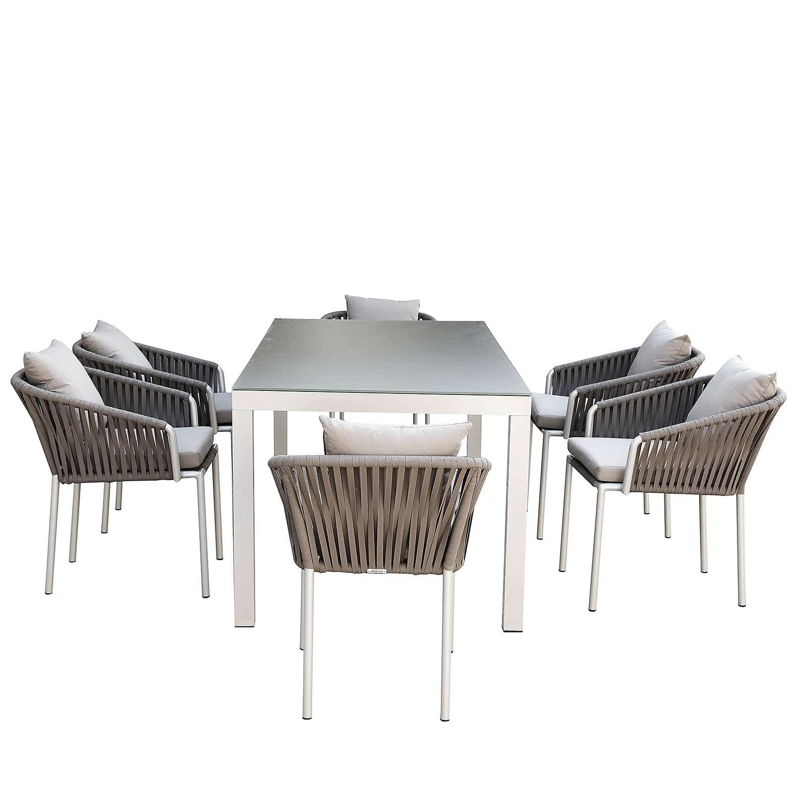 Mensa Outdoor Dining Table 10030101-D -  Outdoor Tables - ebarza Furniture UAE | Shop Modern Furniture in Abu Dhabi & Dubai - مفروشات ايبازرا في الامارات | تسوق اثاث عصري وديكورات مميزة في دبي وابوظبي