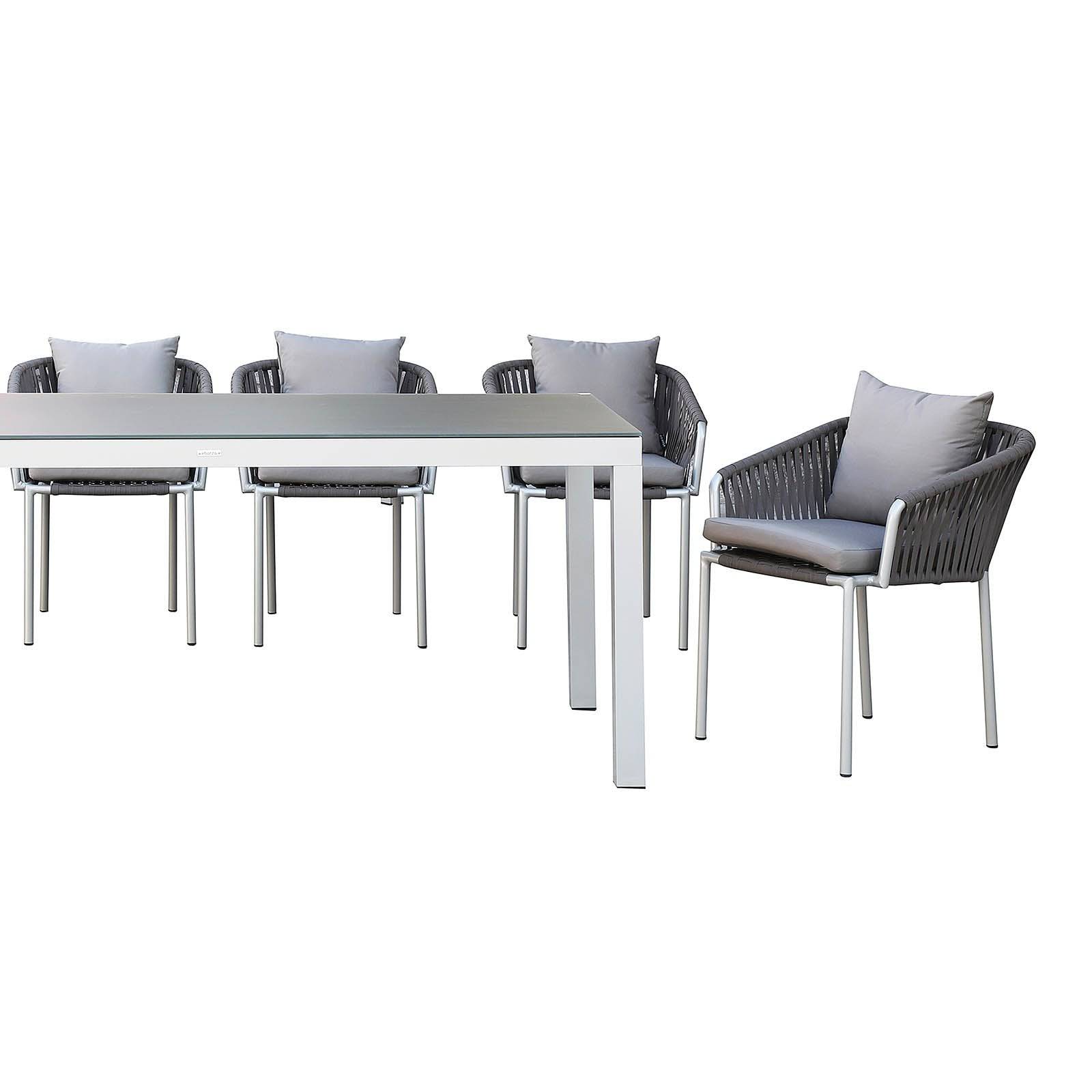 Mensa Outdoor Dining Table 10030101-D -  Outdoor Tables - ebarza Furniture UAE | Shop Modern Furniture in Abu Dhabi & Dubai - مفروشات ايبازرا في الامارات | تسوق اثاث عصري وديكورات مميزة في دبي وابوظبي