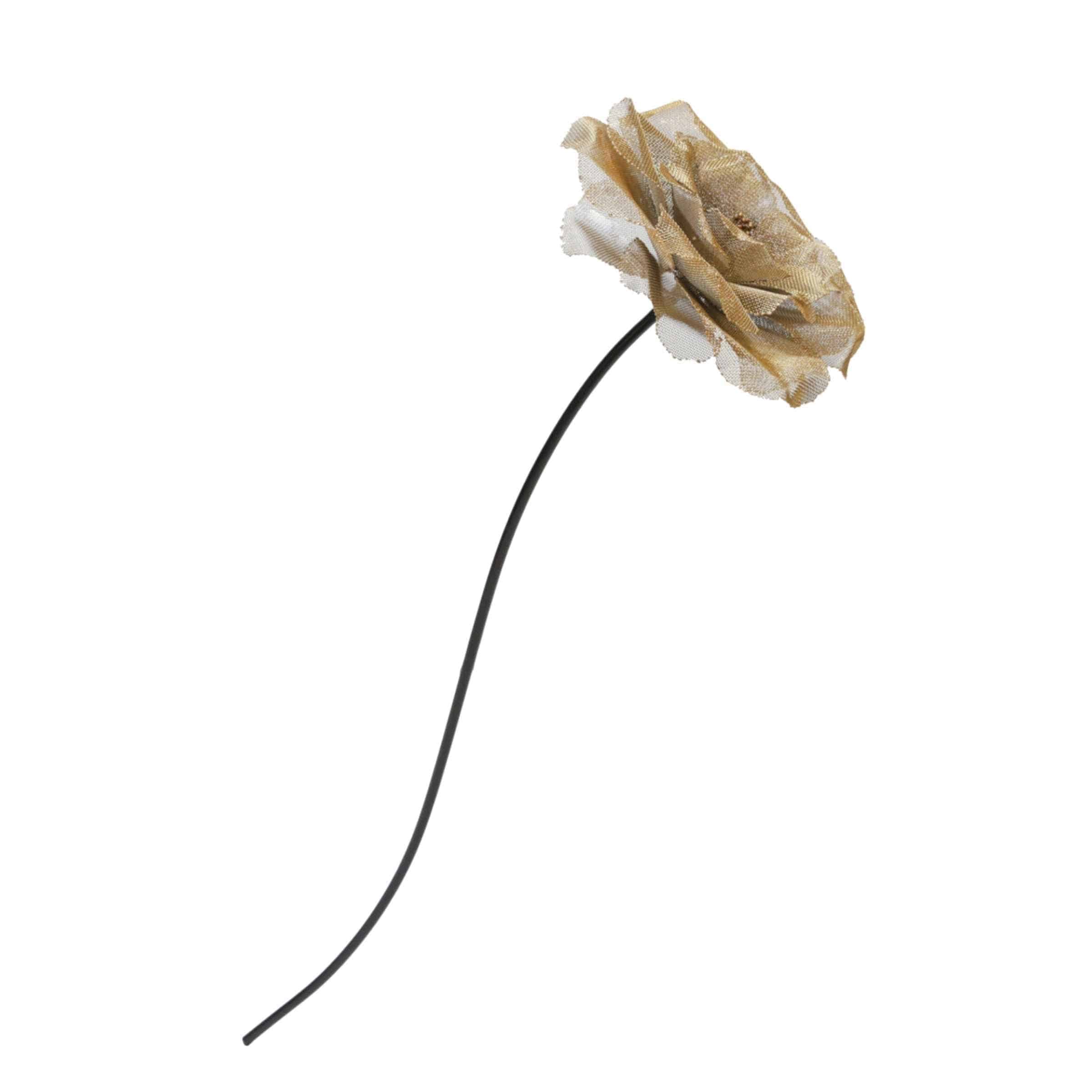 Metal Flower Decor 60 Cm - Gold 15422-01 -  Home Decor Figurines - ebarza Furniture UAE | Shop Modern Furniture in Abu Dhabi & Dubai - مفروشات ايبازرا في الامارات | تسوق اثاث عصري وديكورات مميزة في دبي وابوظبي