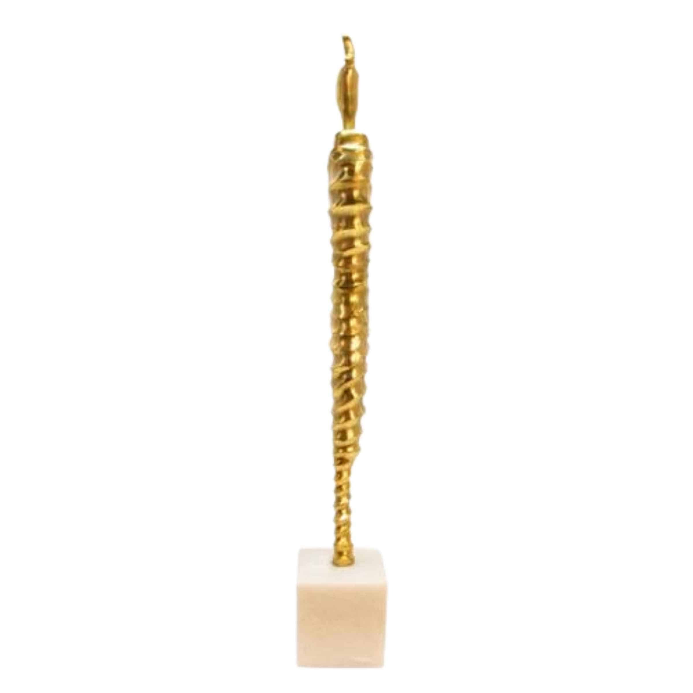 Metal Modern Female Mummy Decor 68 Cm - Gold 15575-01 -  Home Decor Figurines - ebarza Furniture UAE | Shop Modern Furniture in Abu Dhabi & Dubai - مفروشات ايبازرا في الامارات | تسوق اثاث عصري وديكورات مميزة في دبي وابوظبي