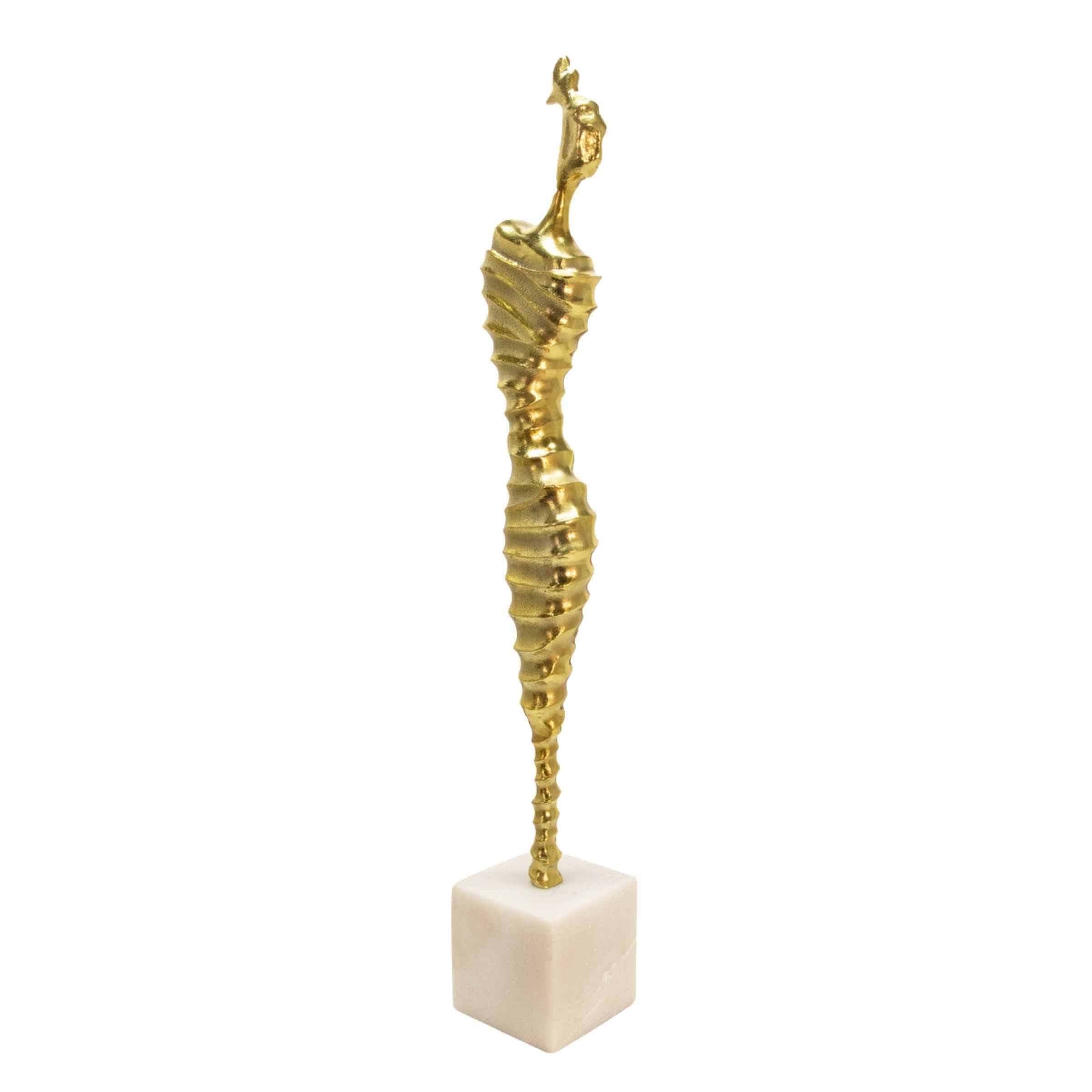 Metal Modern Female Mummy Decor 68 Cm - Gold 15575-01 -  Home Decor Figurines - ebarza Furniture UAE | Shop Modern Furniture in Abu Dhabi & Dubai - مفروشات ايبازرا في الامارات | تسوق اثاث عصري وديكورات مميزة في دبي وابوظبي