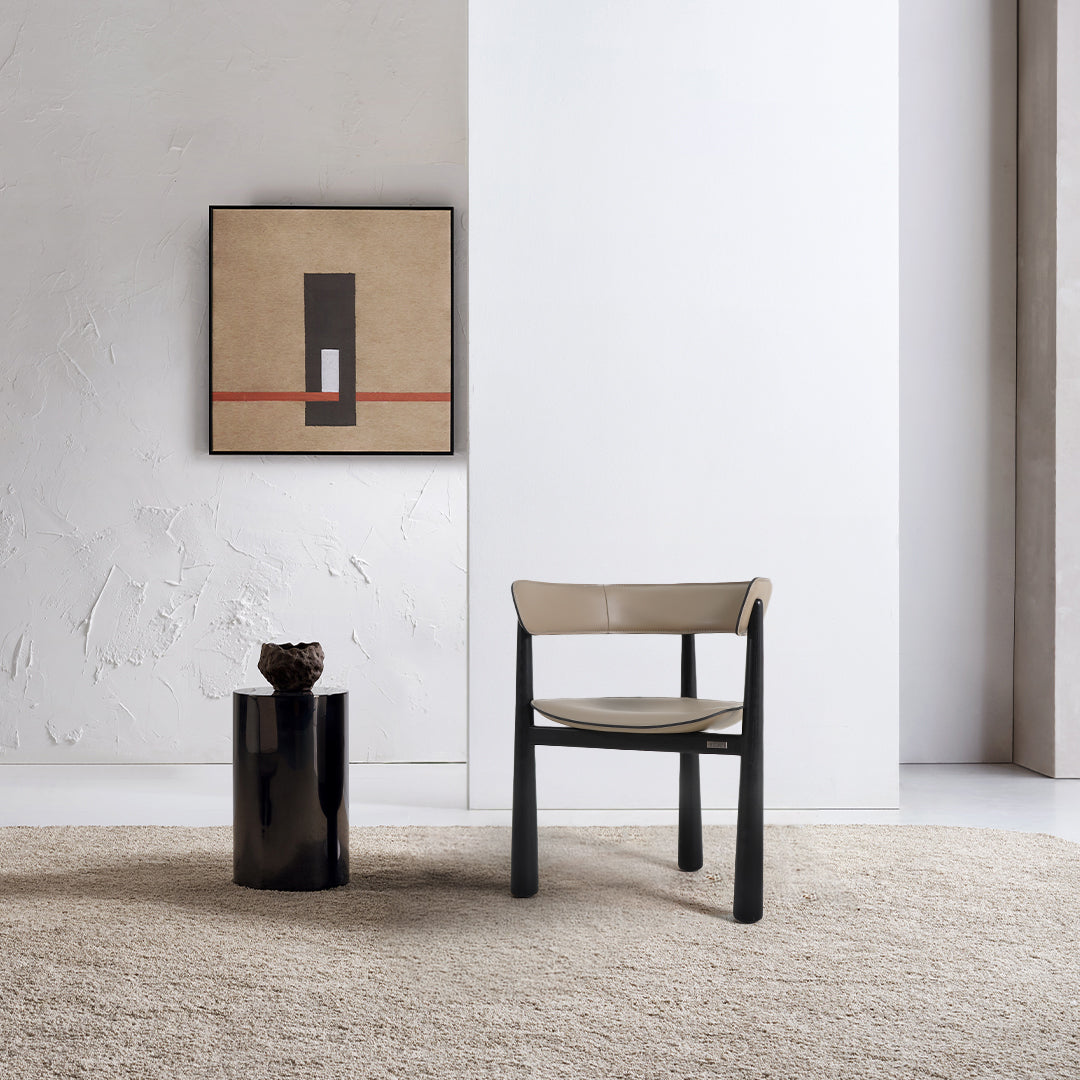 Pre-order 35 Days Delivery Microfiber Leather Dining Chair DC-XM-02 -  Chairs - ebarza Furniture UAE | Shop Modern Furniture in Abu Dhabi & Dubai - مفروشات ايبازرا في الامارات | تسوق اثاث عصري وديكورات مميزة في دبي وابوظبي