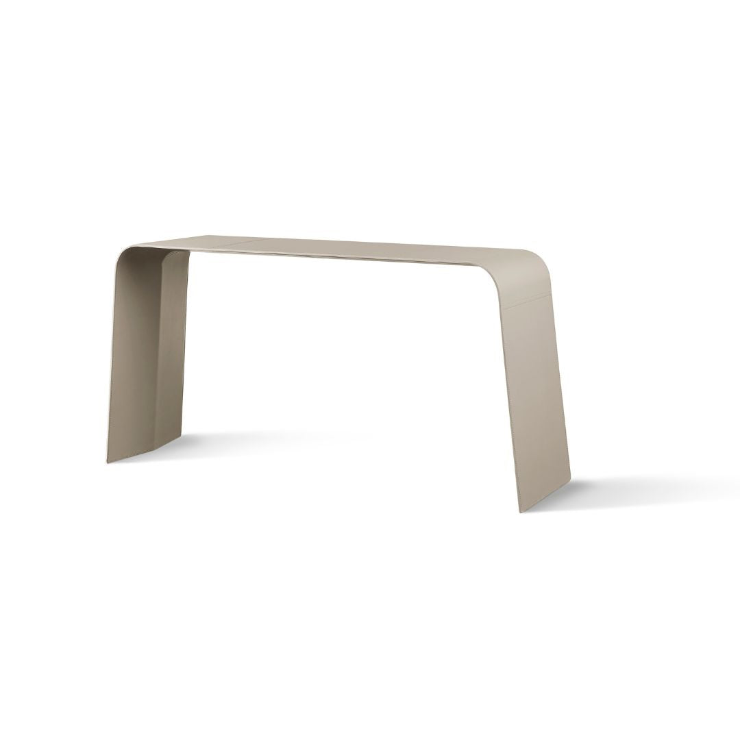 Microfiber Hard Leather Console Table DO-251 -  Consoles - ebarza Furniture UAE | Shop Modern Furniture in Abu Dhabi & Dubai - مفروشات ايبازرا في الامارات | تسوق اثاث عصري وديكورات مميزة في دبي وابوظبي