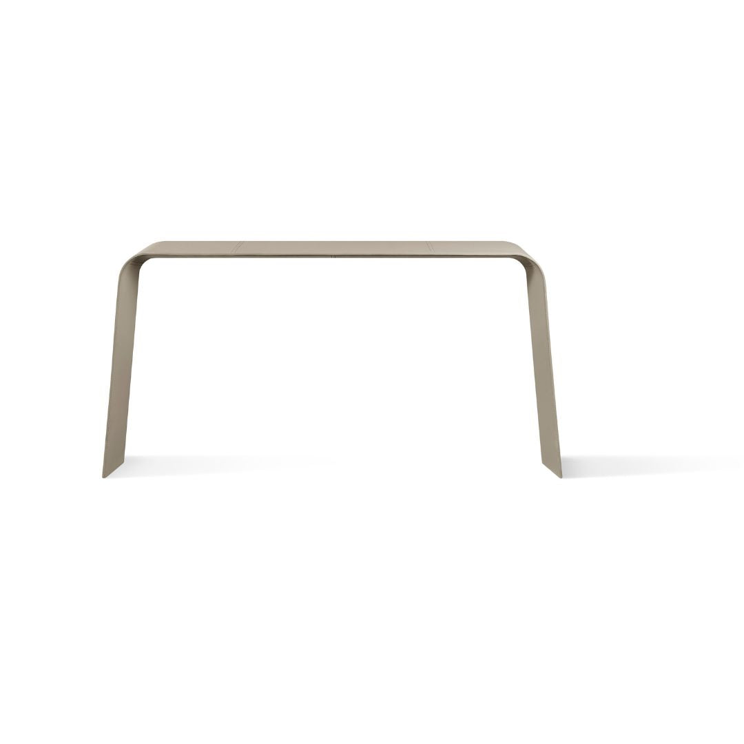 Microfiber Hard Leather Console Table DO-251 -  Consoles - ebarza Furniture UAE | Shop Modern Furniture in Abu Dhabi & Dubai - مفروشات ايبازرا في الامارات | تسوق اثاث عصري وديكورات مميزة في دبي وابوظبي