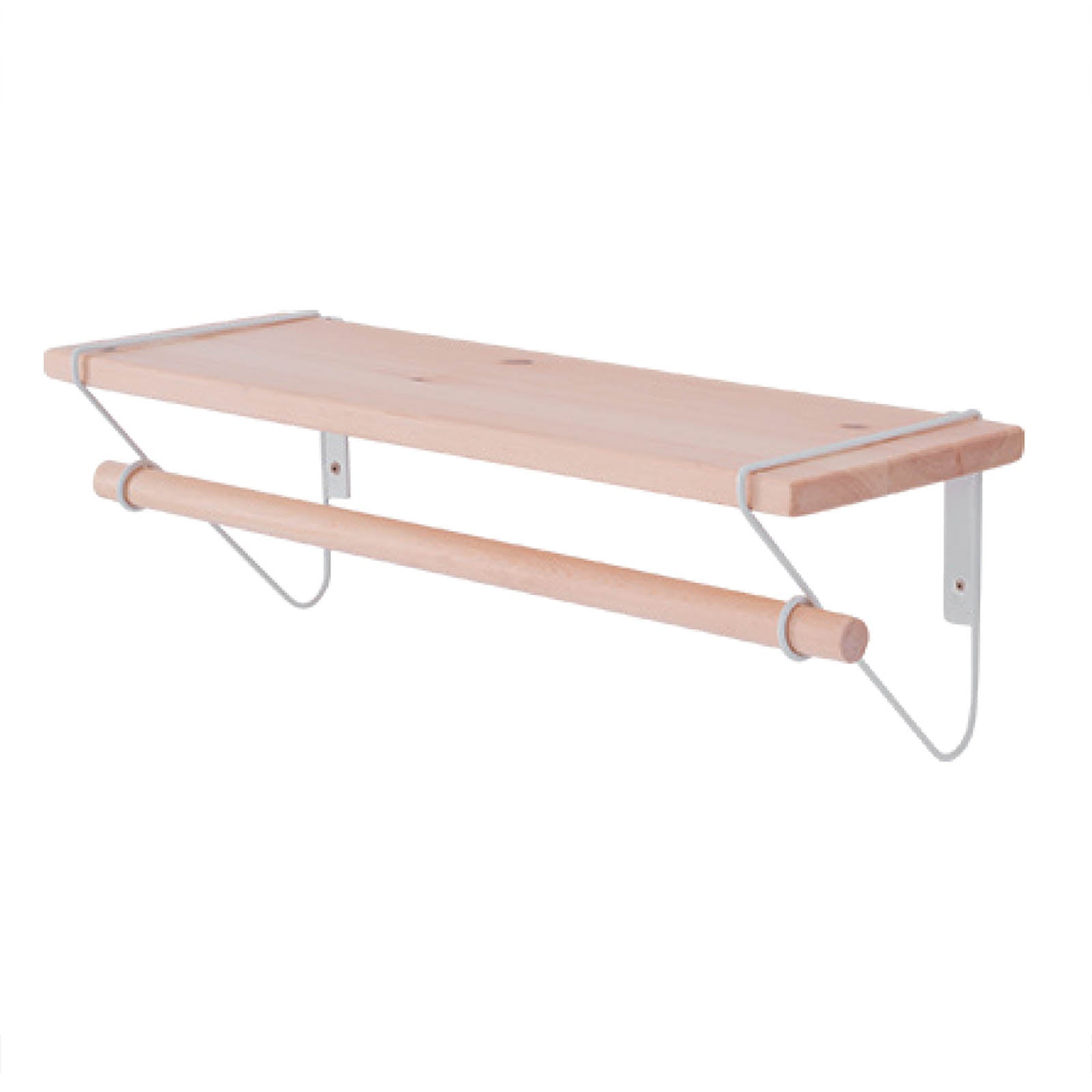 Mid Century Classic Solid Wood Shelf Ch-026 -  Shelves - ebarza Furniture UAE | Shop Modern Furniture in Abu Dhabi & Dubai - مفروشات ايبازرا في الامارات | تسوق اثاث عصري وديكورات مميزة في دبي وابوظبي