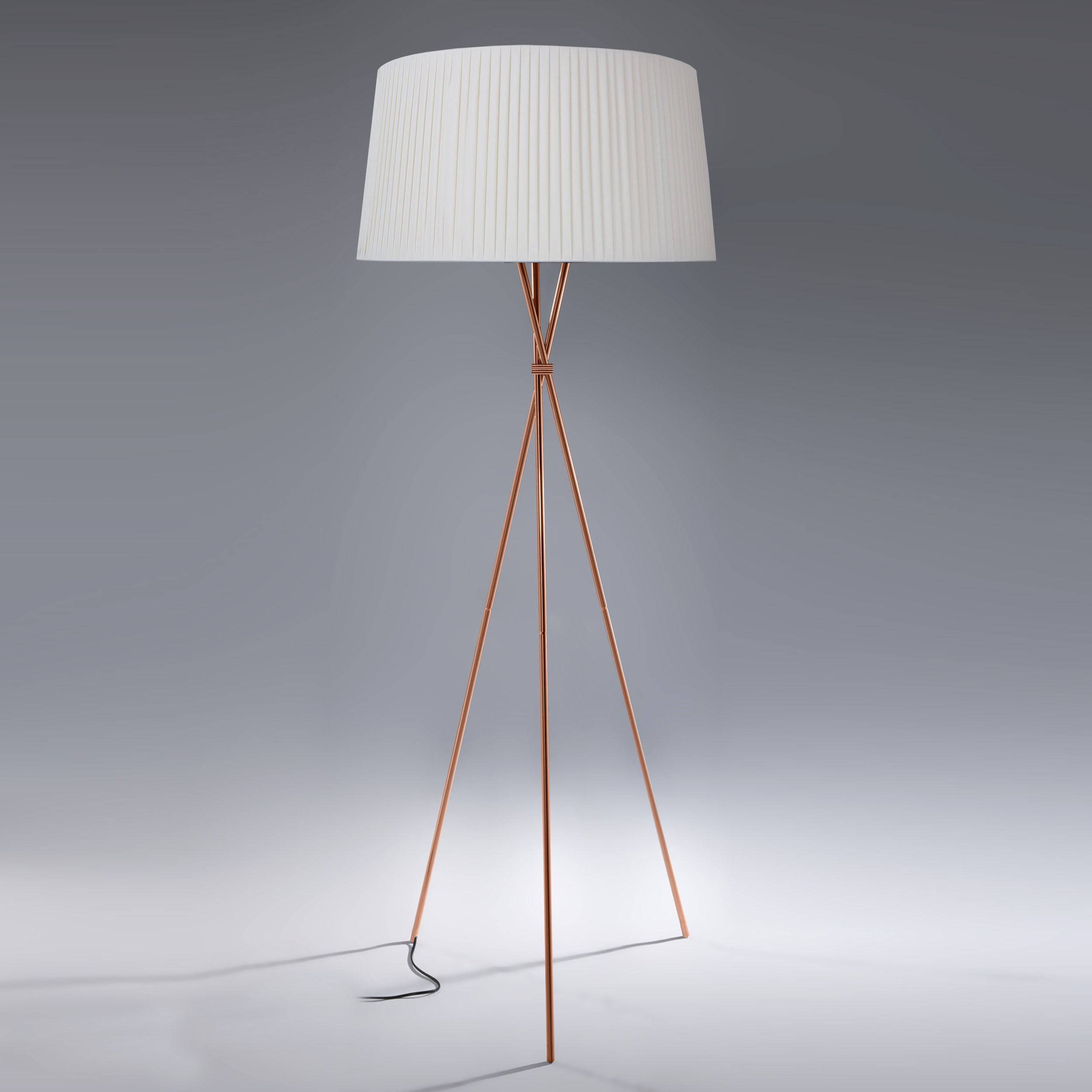 Mid Century Floor Lamp Cy-Ltd-100-Rg / 047 -  Floor Lamps - ebarza Furniture UAE | Shop Modern Furniture in Abu Dhabi & Dubai - مفروشات ايبازرا في الامارات | تسوق اثاث عصري وديكورات مميزة في دبي وابوظبي