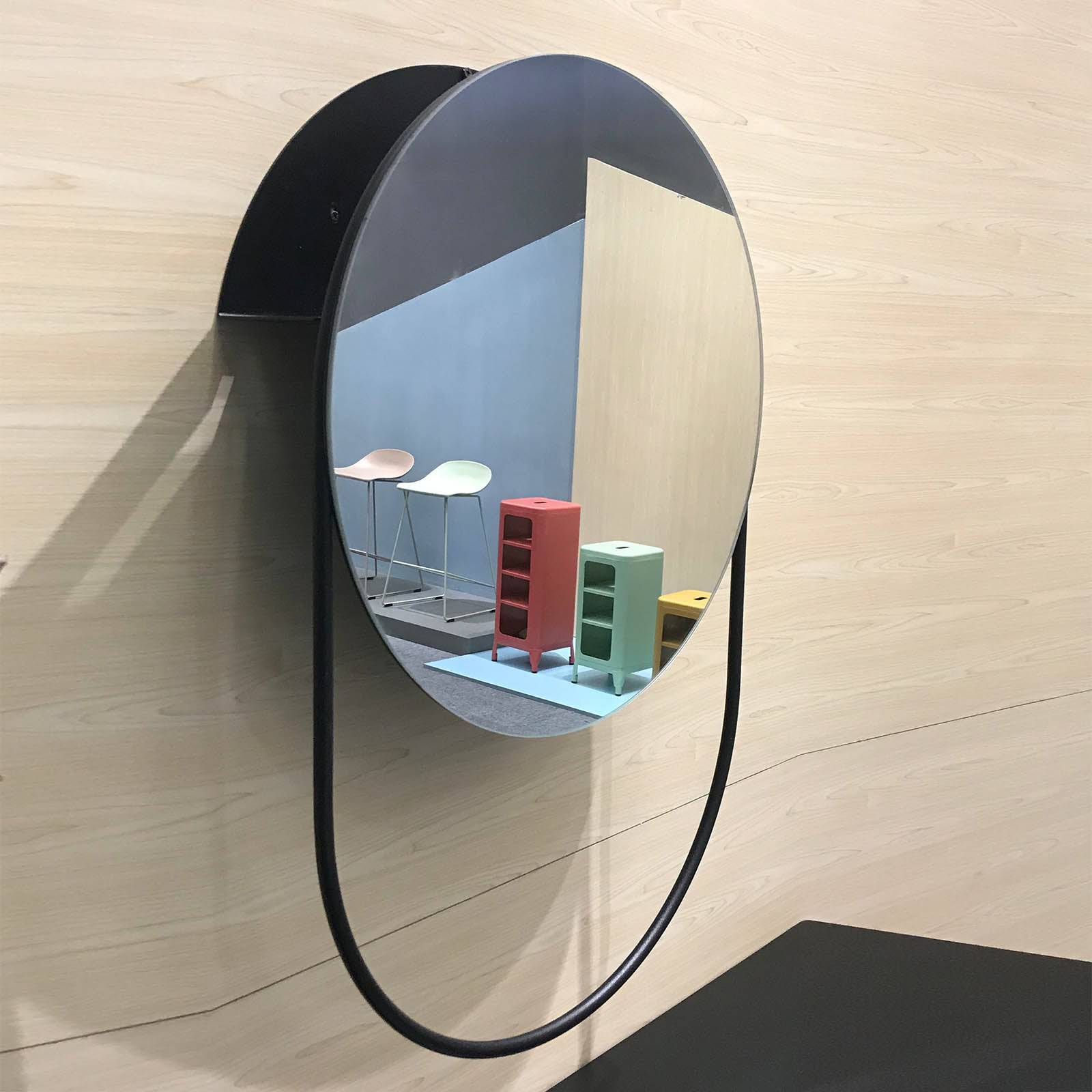 Mid Century French Style Mirror  Ch-037 -  Mirrors - ebarza Furniture UAE | Shop Modern Furniture in Abu Dhabi & Dubai - مفروشات ايبازرا في الامارات | تسوق اثاث عصري وديكورات مميزة في دبي وابوظبي