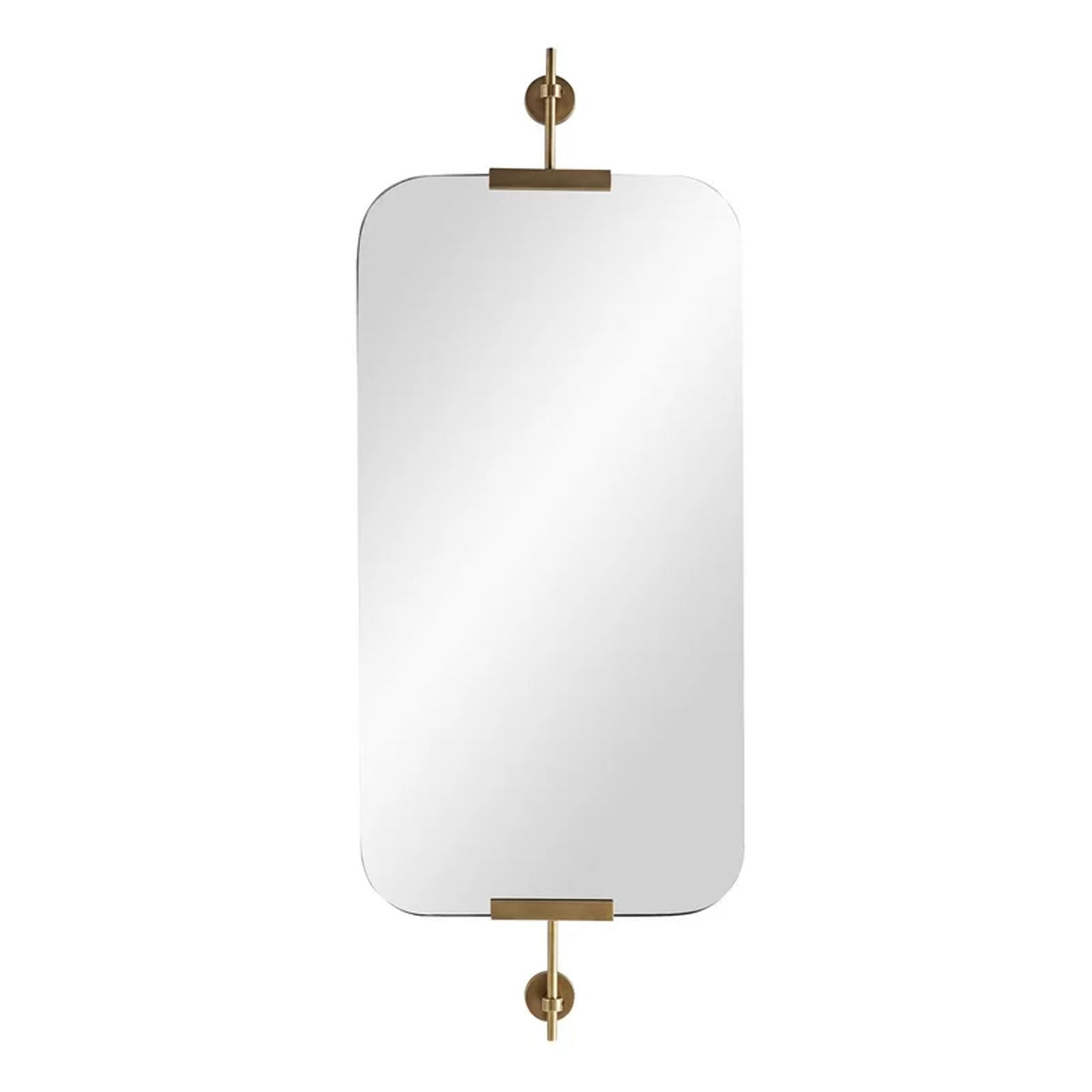 Mid Century Mirror Oa-8005 -  Mirrors - ebarza Furniture UAE | Shop Modern Furniture in Abu Dhabi & Dubai - مفروشات ايبازرا في الامارات | تسوق اثاث عصري وديكورات مميزة في دبي وابوظبي