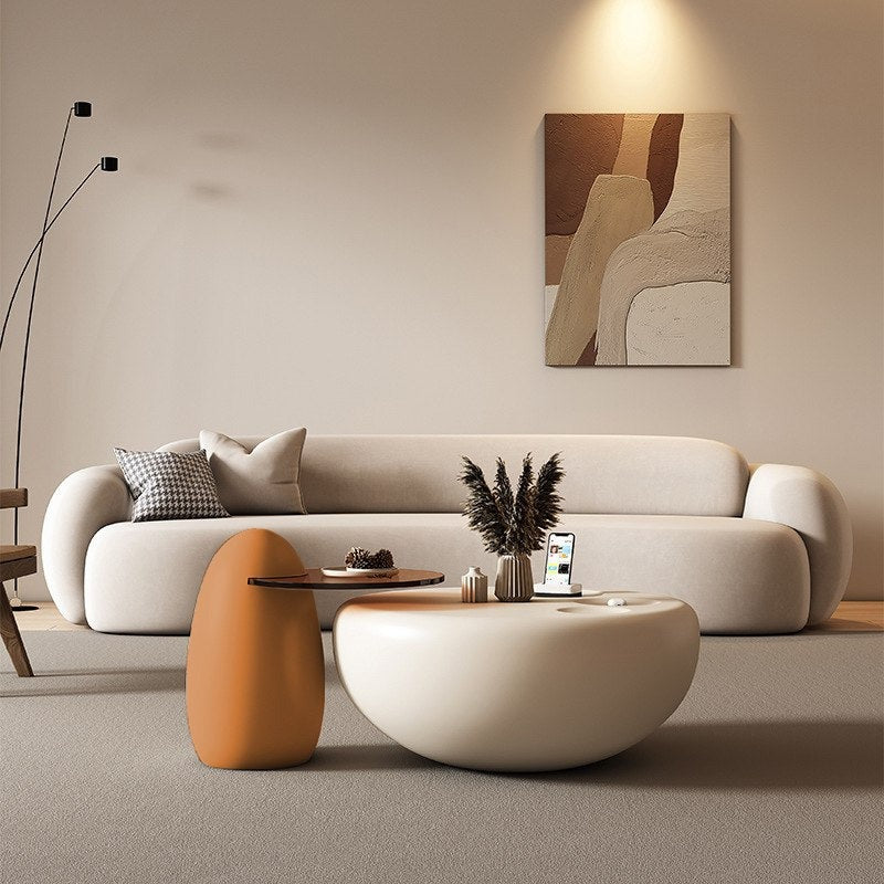 Modern Coffee Table MDF MLL- CUS14 -  Coffee tables - ebarza Furniture UAE | Shop Modern Furniture in Abu Dhabi & Dubai - مفروشات ايبازرا في الامارات | تسوق اثاث عصري وديكورات مميزة في دبي وابوظبي