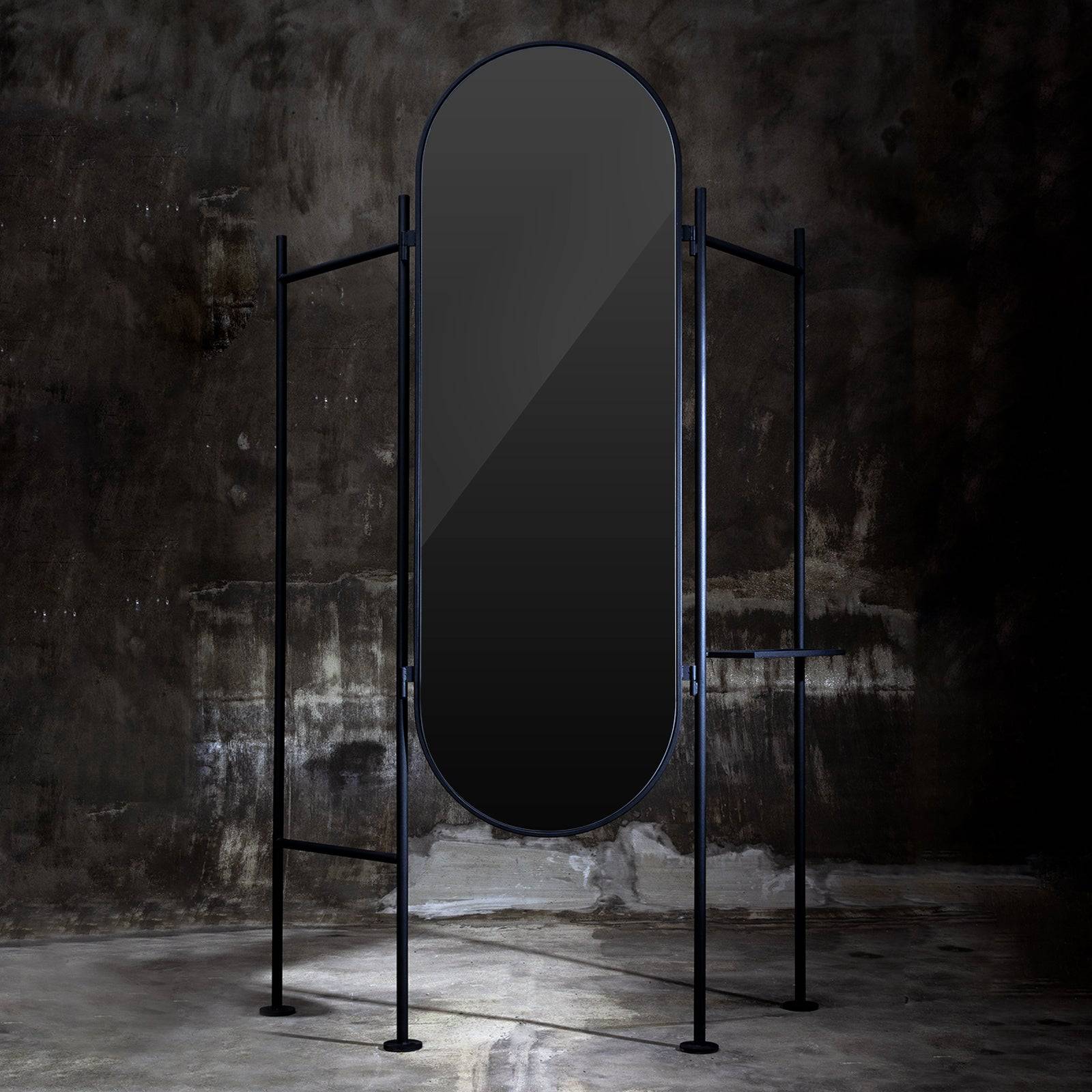 Modena Long Mirror Moden-001 -  Mirrors - ebarza Furniture UAE | Shop Modern Furniture in Abu Dhabi & Dubai - مفروشات ايبازرا في الامارات | تسوق اثاث عصري وديكورات مميزة في دبي وابوظبي