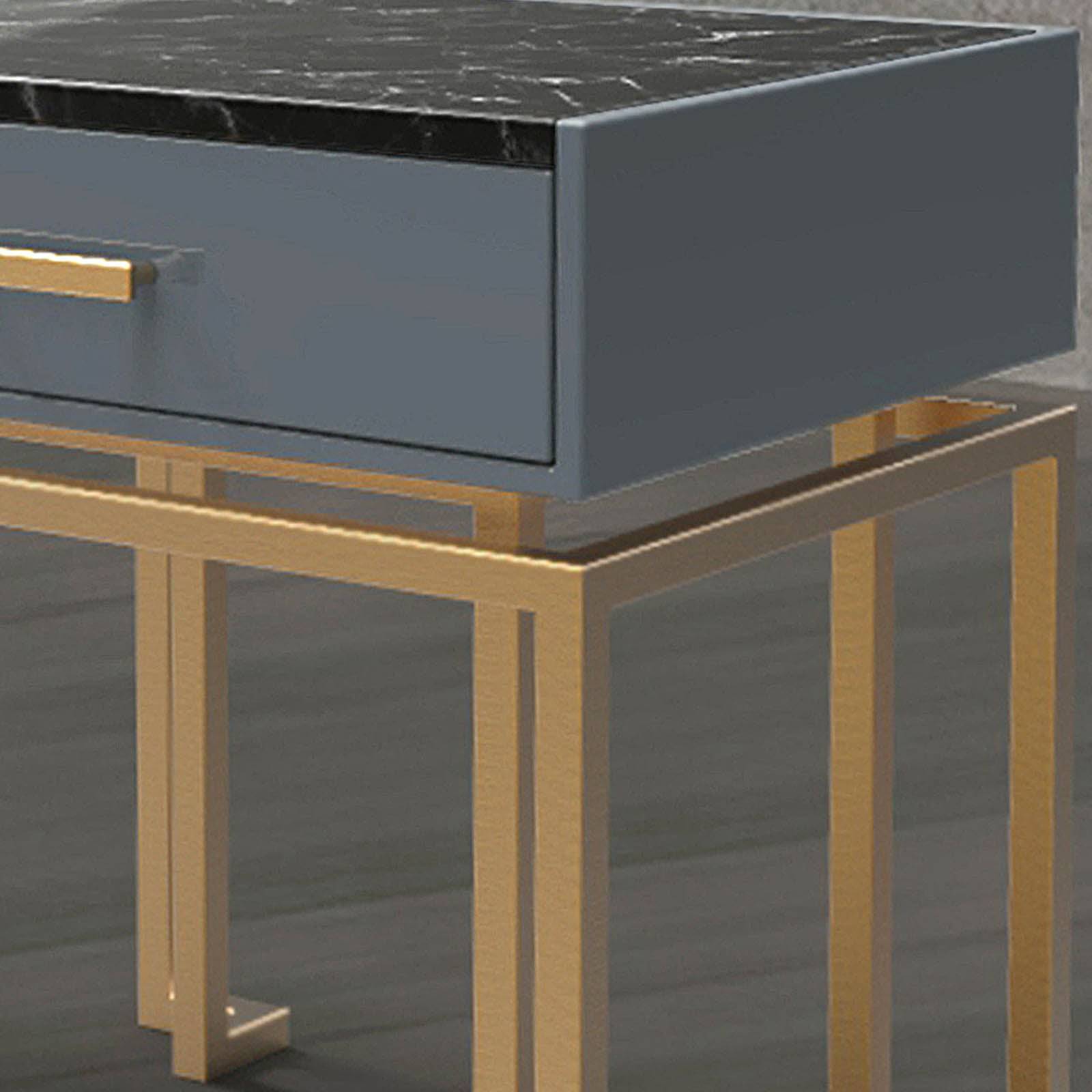 Monaco Nightstand/ Bedside Table 502Nt -  Side Tables - ebarza Furniture UAE | Shop Modern Furniture in Abu Dhabi & Dubai - مفروشات ايبازرا في الامارات | تسوق اثاث عصري وديكورات مميزة في دبي وابوظبي