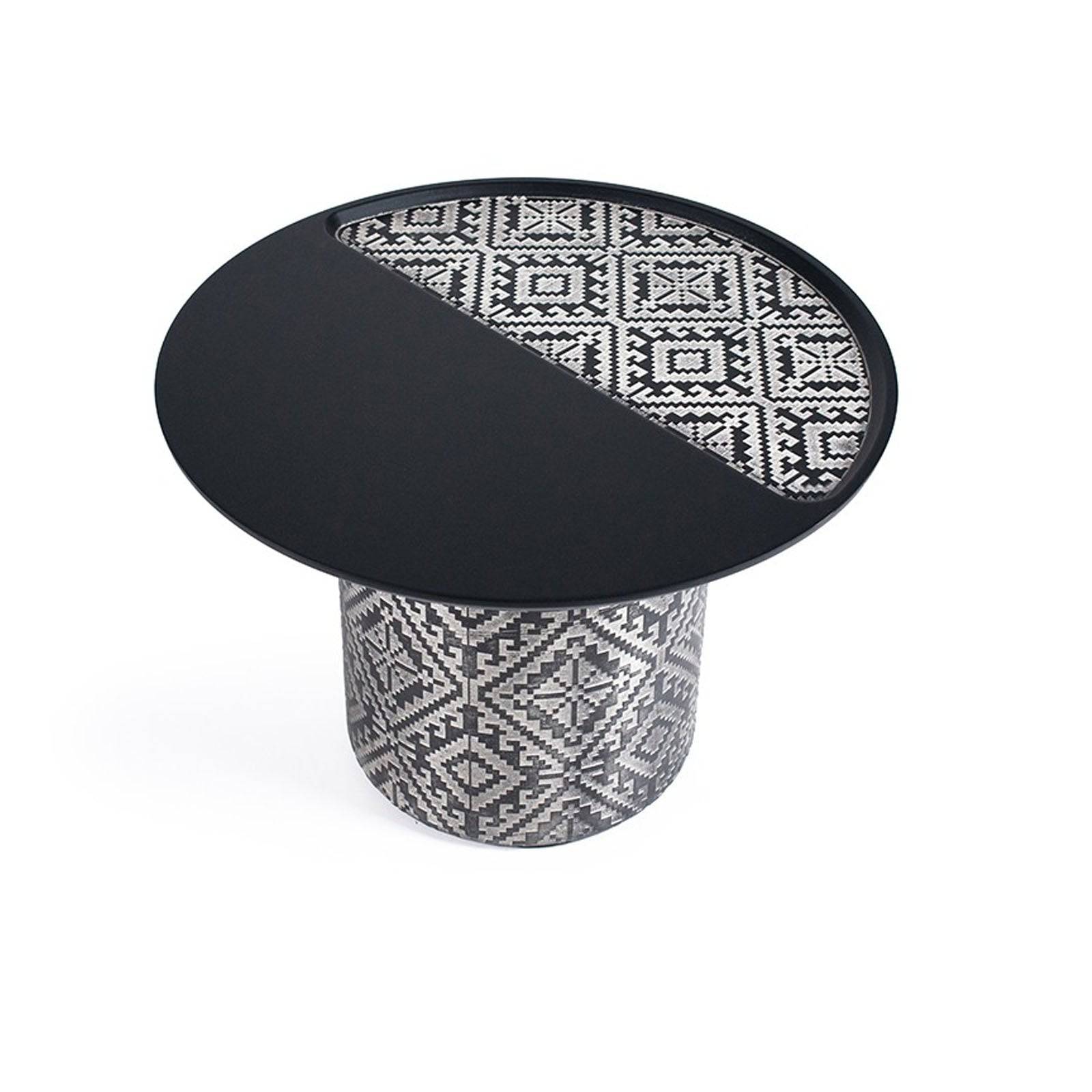 Motif Side Table Motif-Side002-C -  Side Tables - ebarza Furniture UAE | Shop Modern Furniture in Abu Dhabi & Dubai - مفروشات ايبازرا في الامارات | تسوق اثاث عصري وديكورات مميزة في دبي وابوظبي