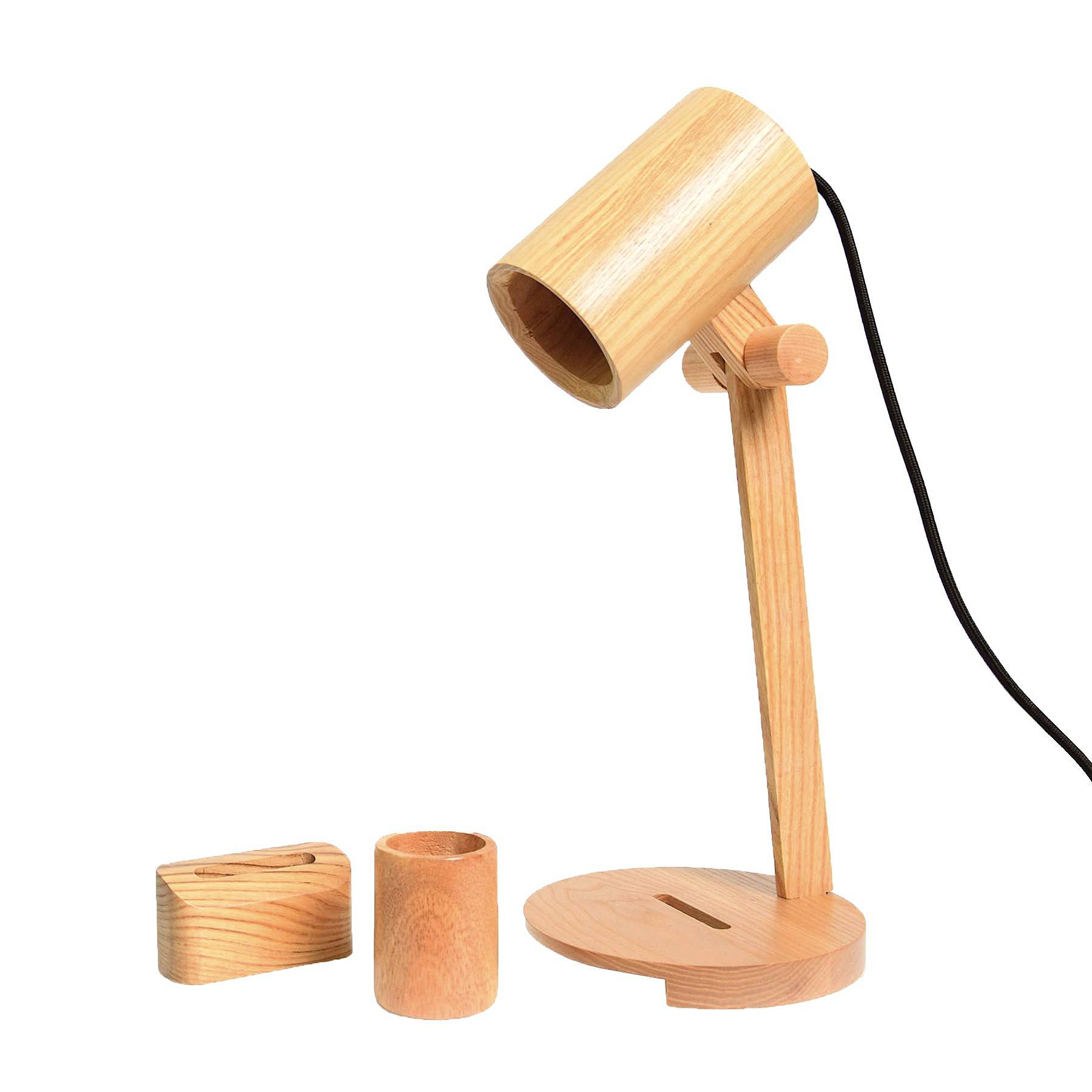 Mr Jack Solid Wood Office Set Td014 -  Desk\table Lamps - ebarza Furniture UAE | Shop Modern Furniture in Abu Dhabi & Dubai - مفروشات ايبازرا في الامارات | تسوق اثاث عصري وديكورات مميزة في دبي وابوظبي
