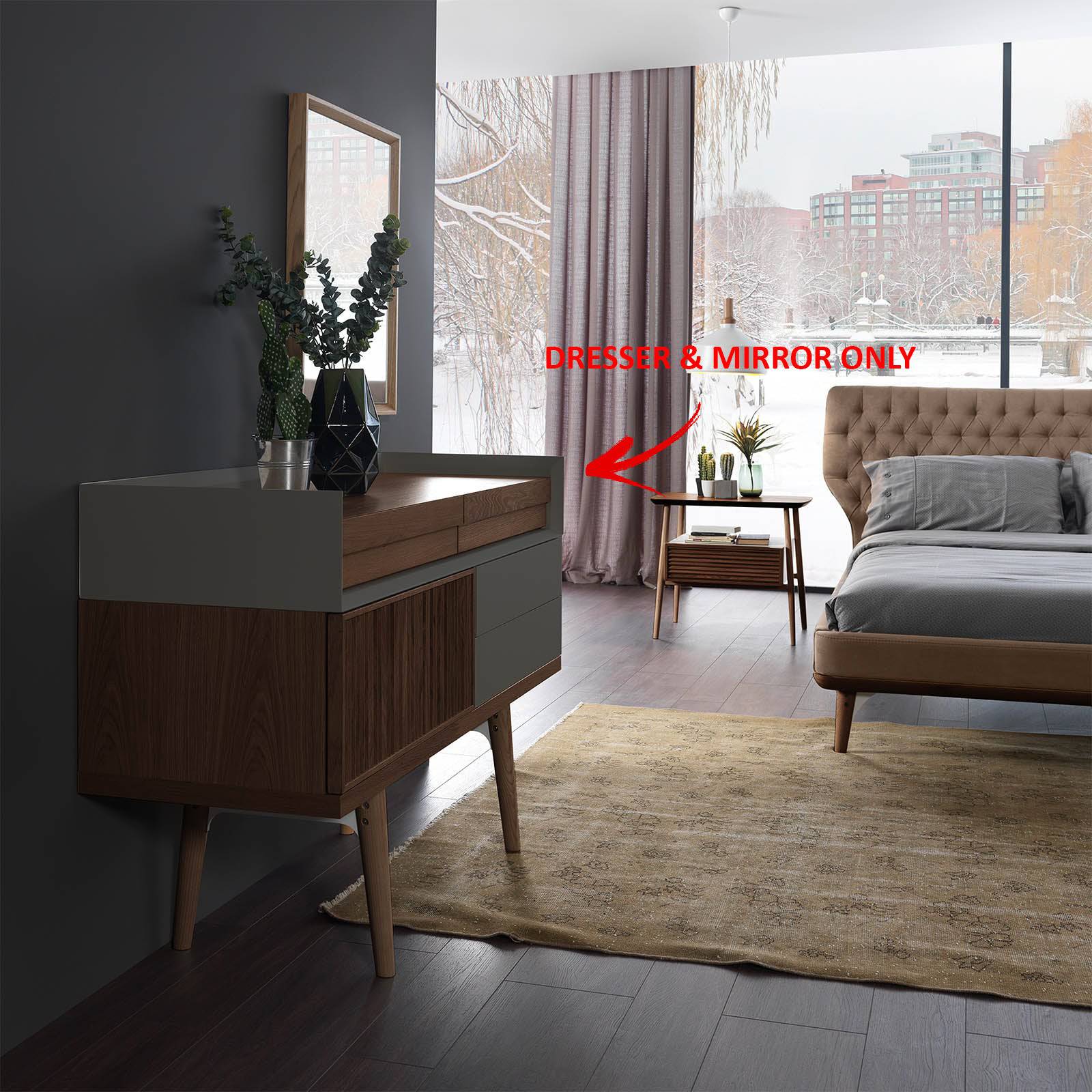 Natura Dresser And Mirror Natura009-Dresser -  Dressers and Mirrors - ebarza Furniture UAE | Shop Modern Furniture in Abu Dhabi & Dubai - مفروشات ايبازرا في الامارات | تسوق اثاث عصري وديكورات مميزة في دبي وابوظبي