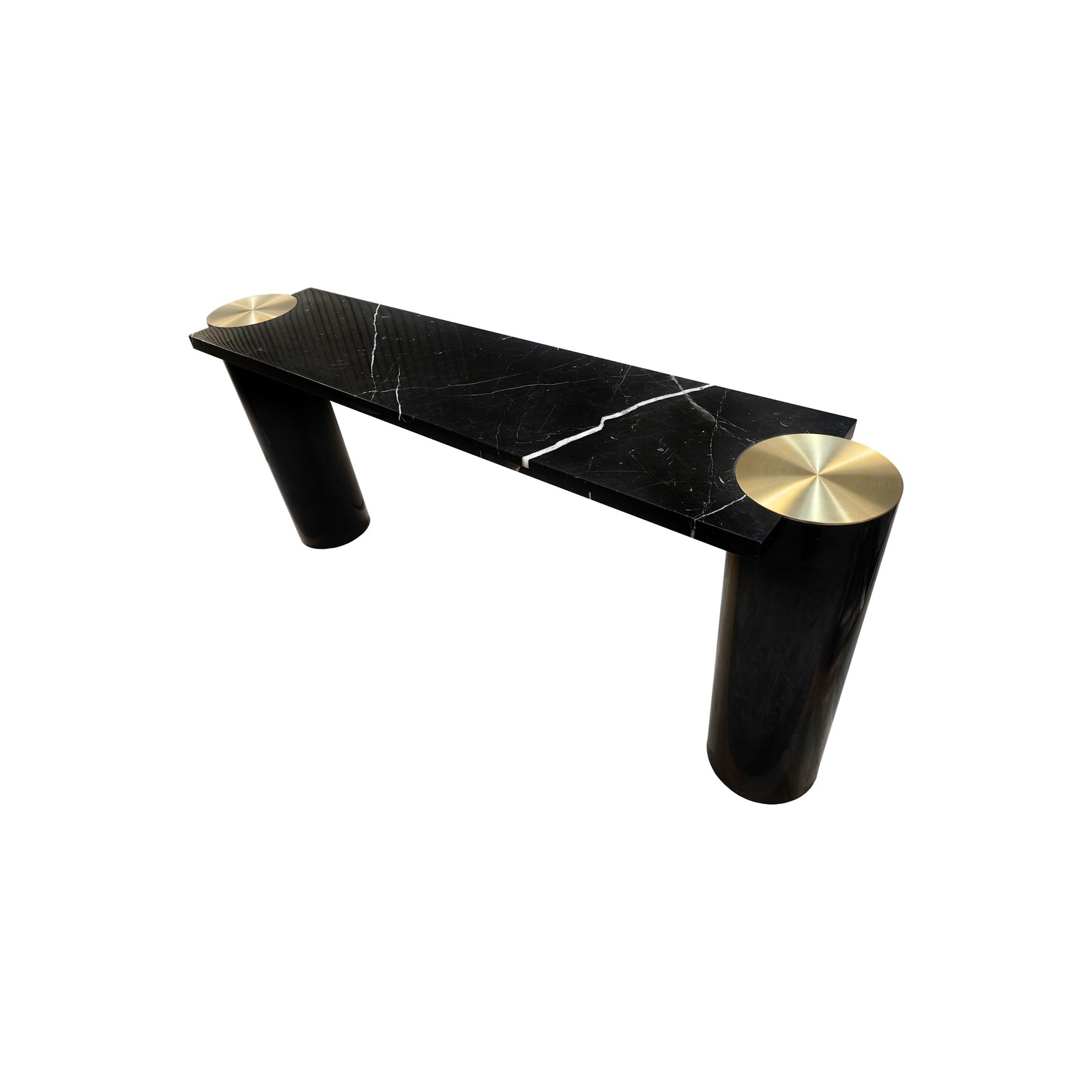 Natural Marble Console 165cm Table Dz463Dt-N -  Consoles - ebarza Furniture UAE | Shop Modern Furniture in Abu Dhabi & Dubai - مفروشات ايبازرا في الامارات | تسوق اثاث عصري وديكورات مميزة في دبي وابوظبي