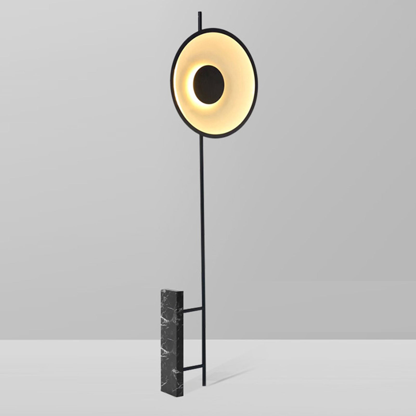 Natural Marble, Floor Lamp Cy-New-063-B -  Floor Lamps - ebarza Furniture UAE | Shop Modern Furniture in Abu Dhabi & Dubai - مفروشات ايبازرا في الامارات | تسوق اثاث عصري وديكورات مميزة في دبي وابوظبي
