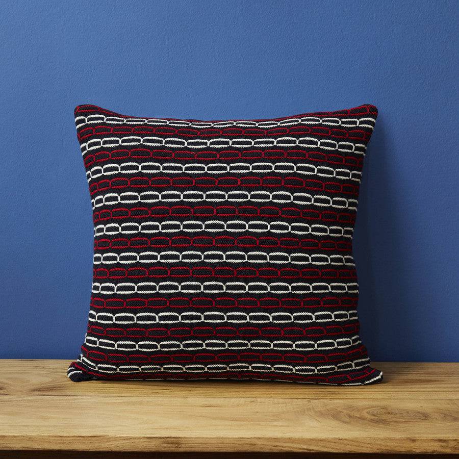 Nautica Home Chain Knitwear Filled Pillow 45X45 Cm 180.01.01.0381 -  Cushions - ebarza Furniture UAE | Shop Modern Furniture in Abu Dhabi & Dubai - مفروشات ايبازرا في الامارات | تسوق اثاث عصري وديكورات مميزة في دبي وابوظبي