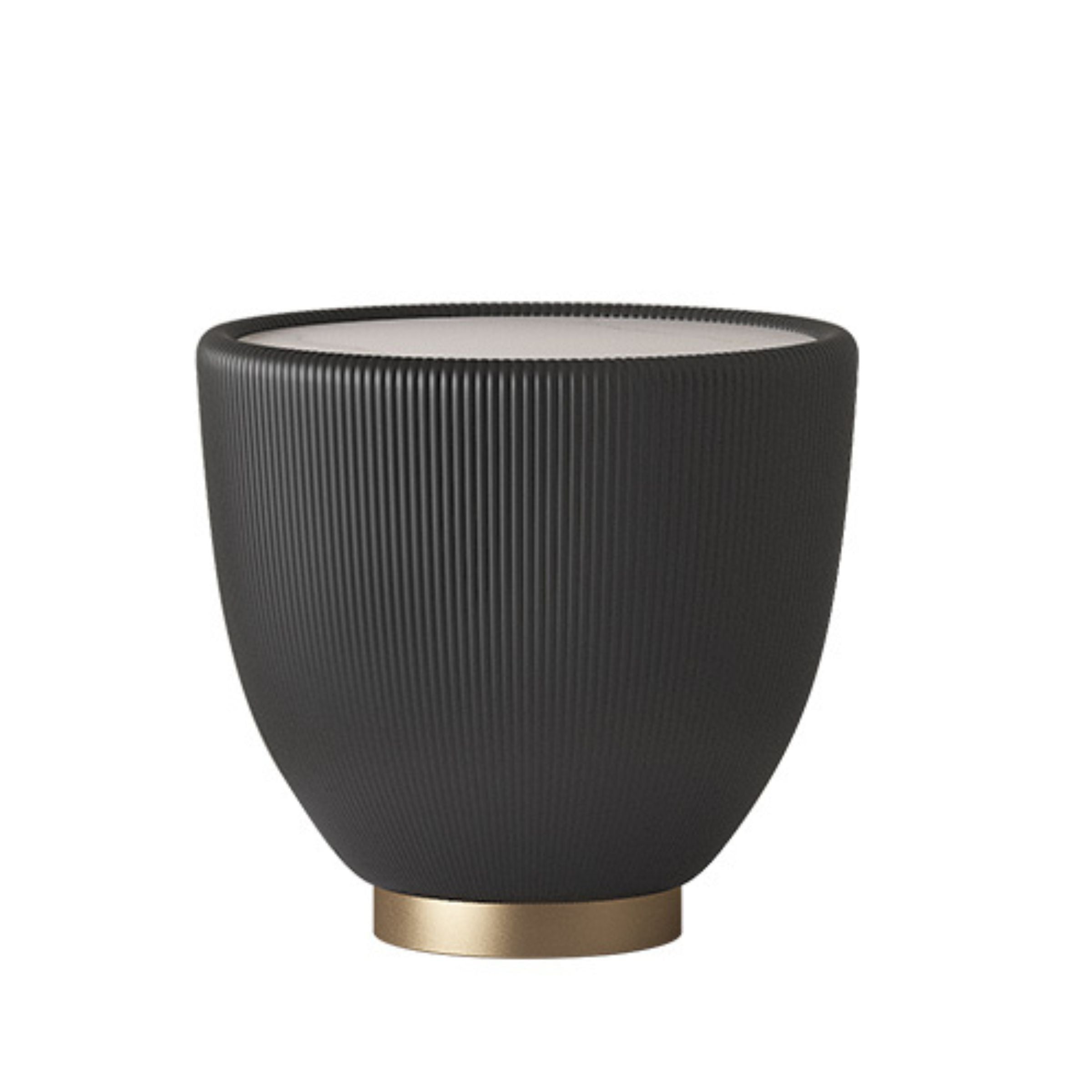 Neat Dark Grey & Sintered Stone Coffee Table MLL-D34DG -  Coffee tables - ebarza Furniture UAE | Shop Modern Furniture in Abu Dhabi & Dubai - مفروشات ايبازرا في الامارات | تسوق اثاث عصري وديكورات مميزة في دبي وابوظبي