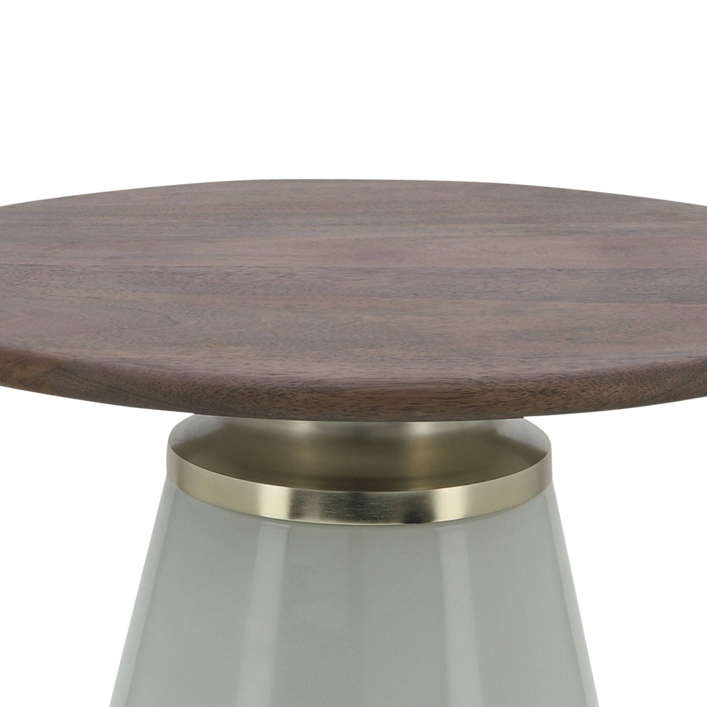 Nebular Coffee Table With Wooden Top 16571-01 -  Coffee tables - ebarza Furniture UAE | Shop Modern Furniture in Abu Dhabi & Dubai - مفروشات ايبازرا في الامارات | تسوق اثاث عصري وديكورات مميزة في دبي وابوظبي