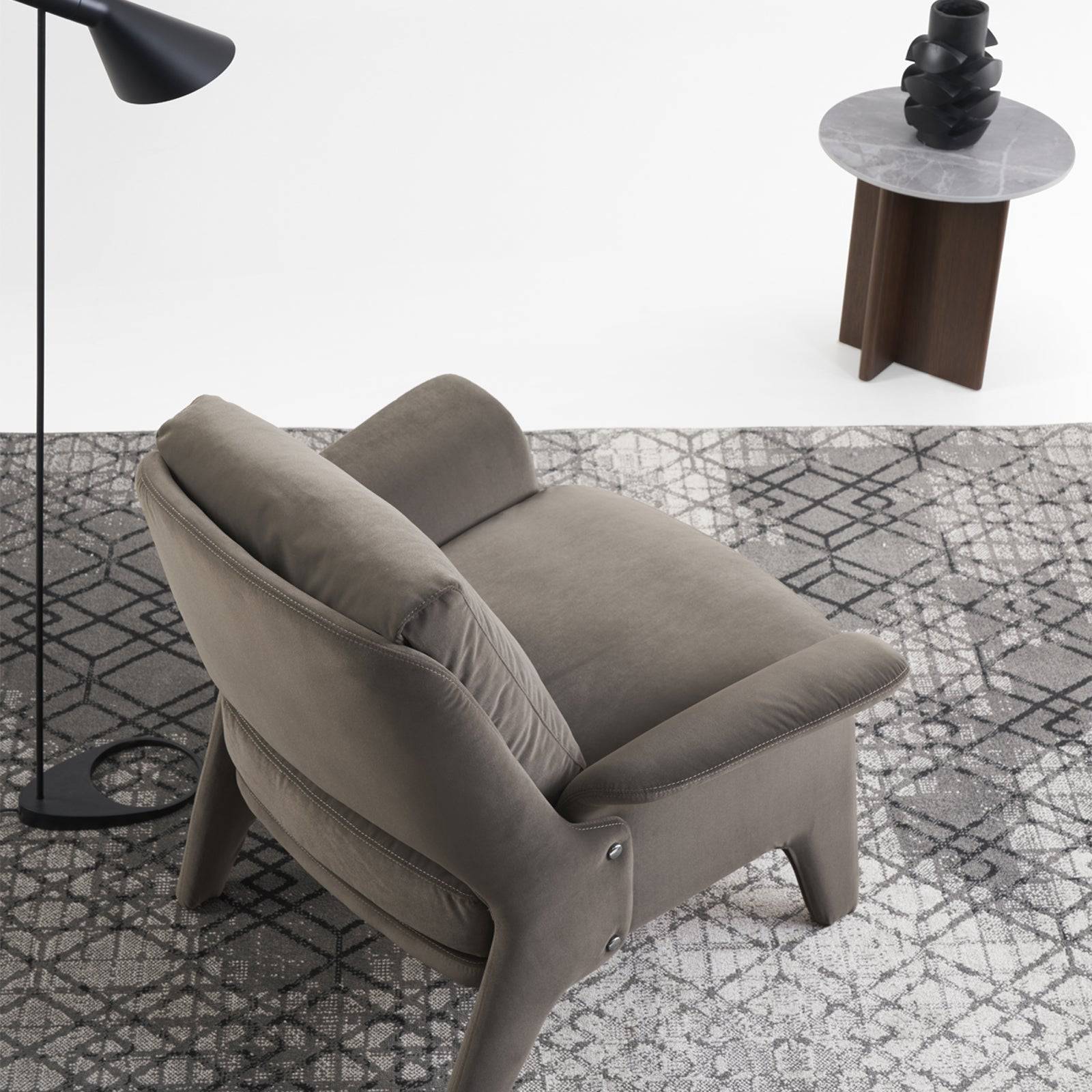 New Oslo Lounge Chair Lc065 -  Lounge Chairs - ebarza Furniture UAE | Shop Modern Furniture in Abu Dhabi & Dubai - مفروشات ايبازرا في الامارات | تسوق اثاث عصري وديكورات مميزة في دبي وابوظبي