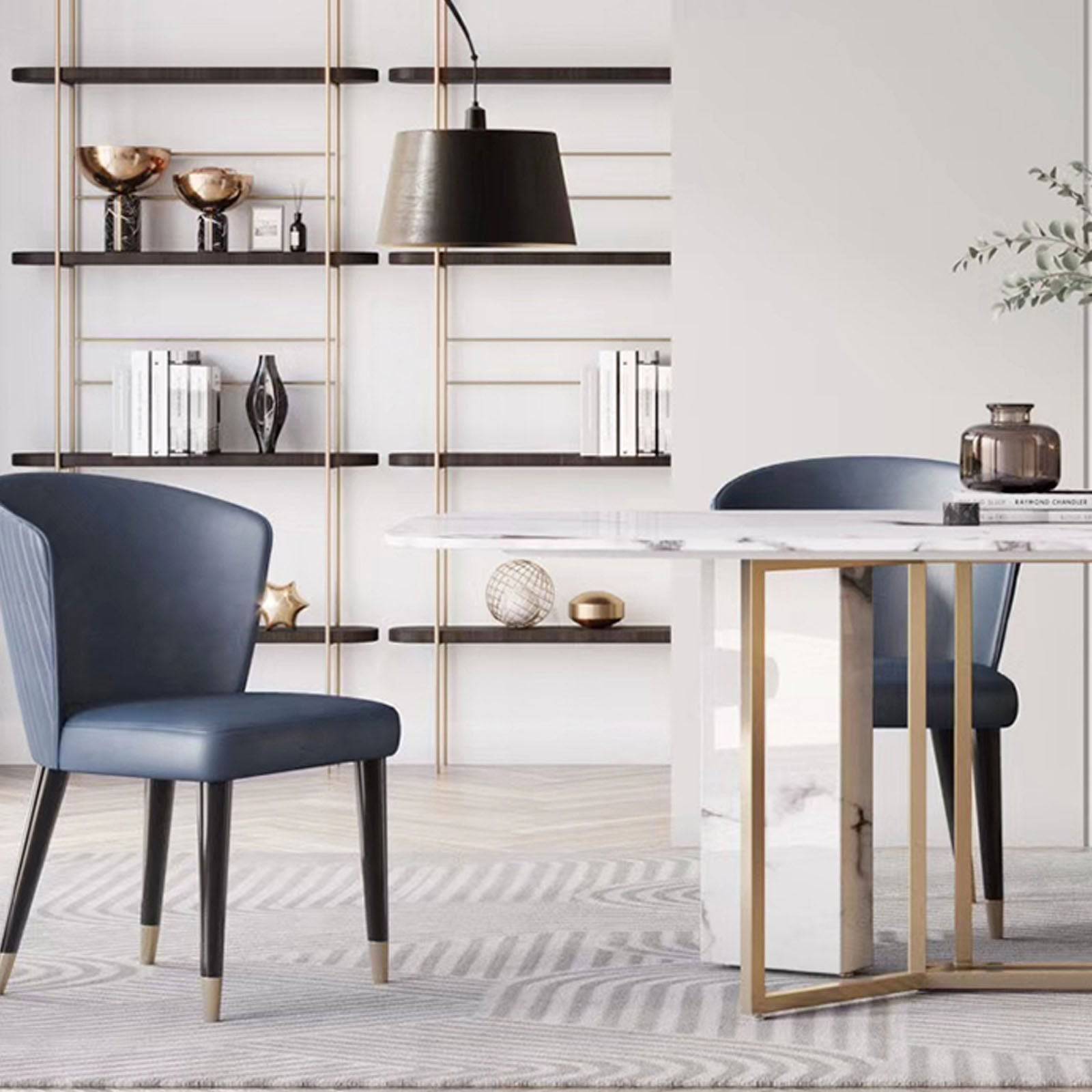 Niort Rectangular Dining Table Tg-396 -  Dining Tables - ebarza Furniture UAE | Shop Modern Furniture in Abu Dhabi & Dubai - مفروشات ايبازرا في الامارات | تسوق اثاث عصري وديكورات مميزة في دبي وابوظبي