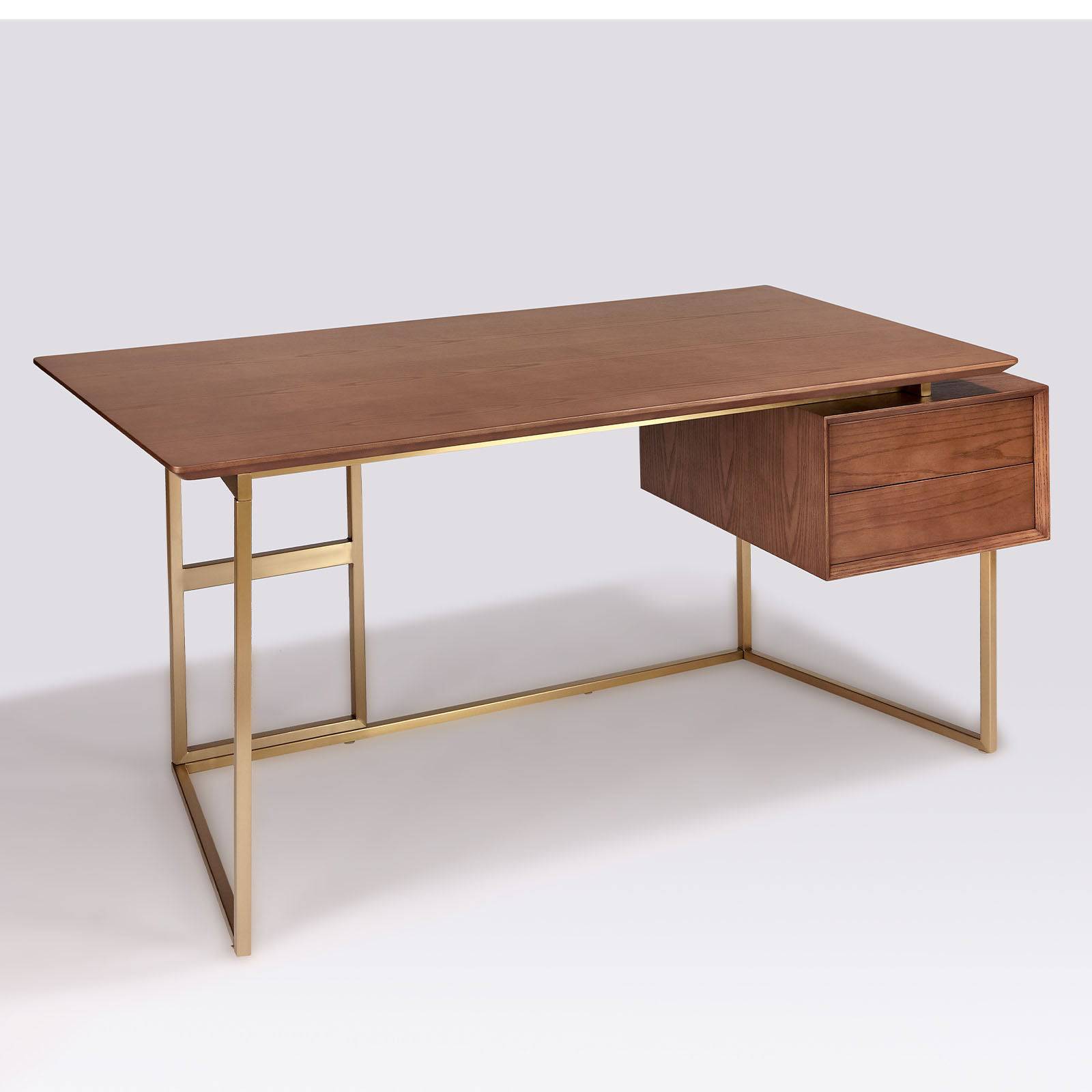 Nord Desk 146 Cm Wjz20705 -  Office Desks - ebarza Furniture UAE | Shop Modern Furniture in Abu Dhabi & Dubai - مفروشات ايبازرا في الامارات | تسوق اثاث عصري وديكورات مميزة في دبي وابوظبي