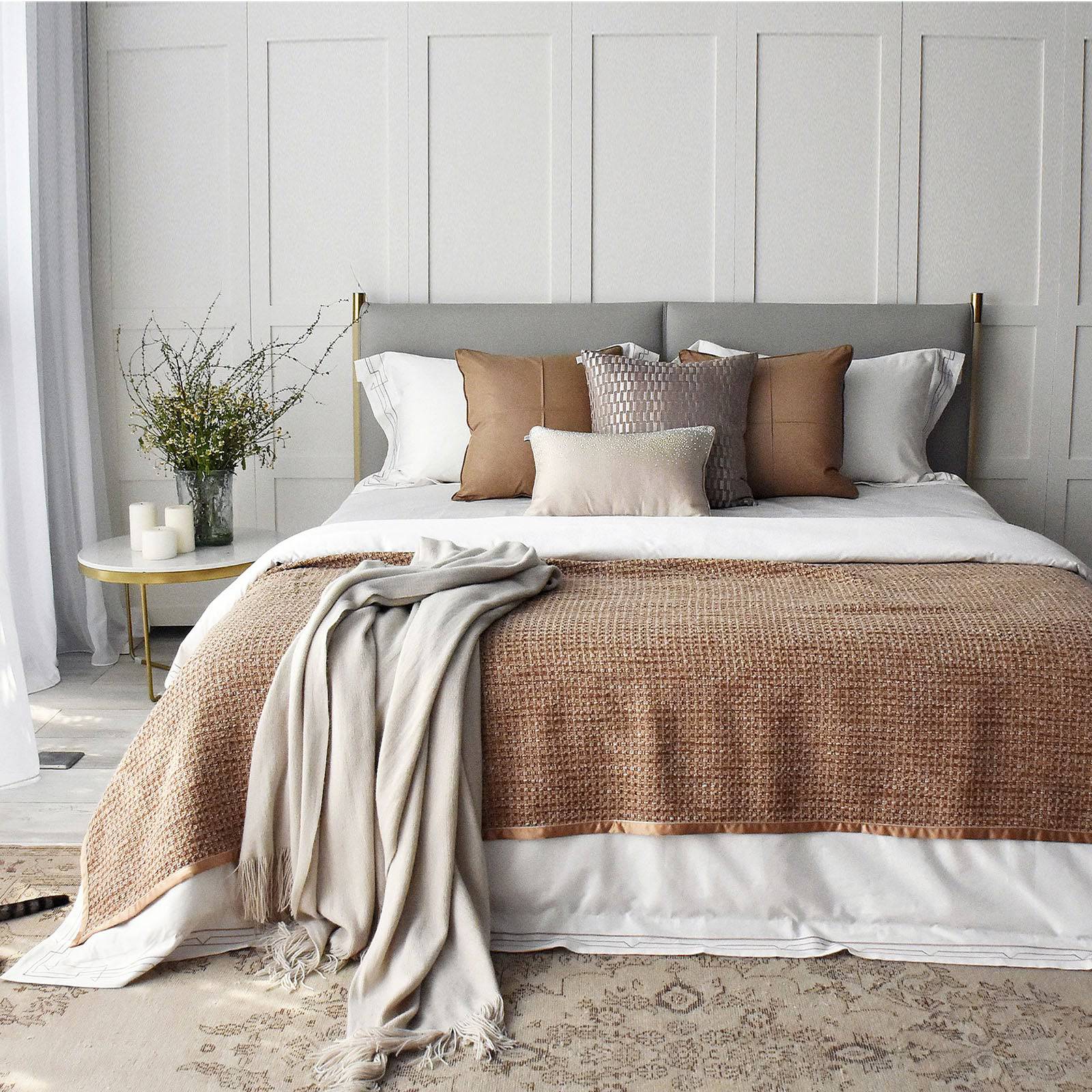 Normandy Full Bedding Set Ebb-002 -  Bedding - ebarza Furniture UAE | Shop Modern Furniture in Abu Dhabi & Dubai - مفروشات ايبازرا في الامارات | تسوق اثاث عصري وديكورات مميزة في دبي وابوظبي
