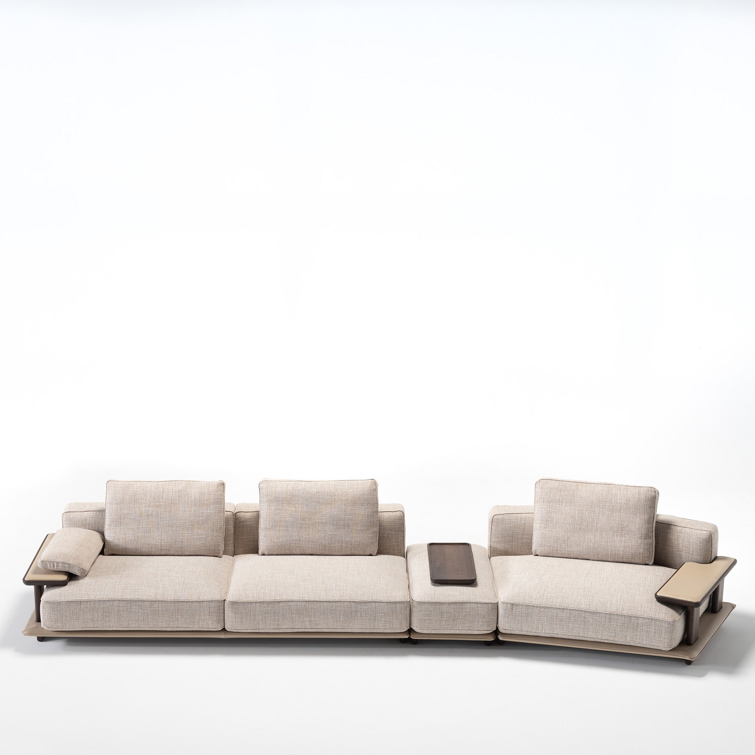 ODEON Pouf Unit 65cm for Odeon Sofa OD-Center/M001 -  Sofas - ebarza Furniture UAE | Shop Modern Furniture in Abu Dhabi & Dubai - مفروشات ايبازرا في الامارات | تسوق اثاث عصري وديكورات مميزة في دبي وابوظبي