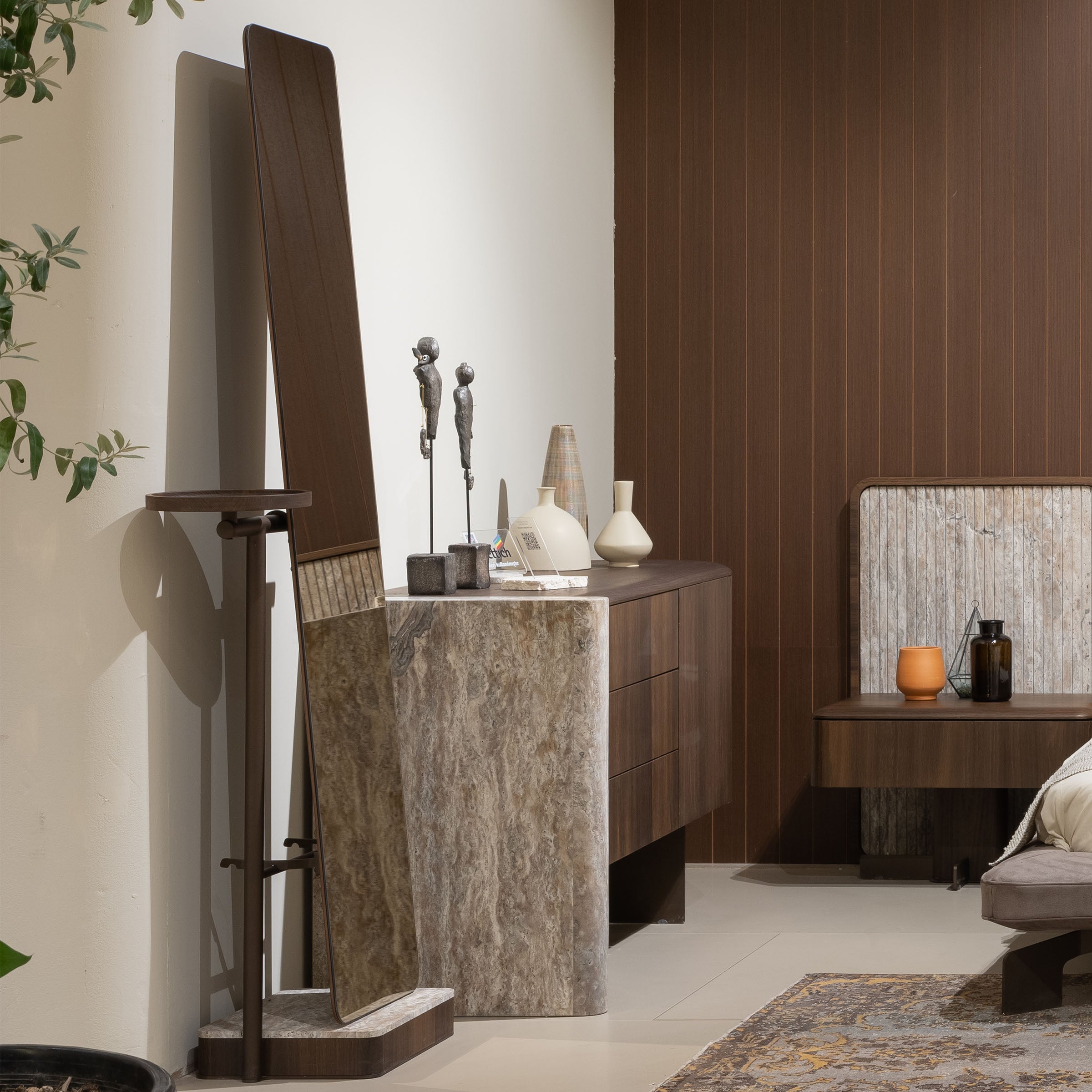 ODEON MIRROR OD-MR001 -  Mirrors - ebarza Furniture UAE | Shop Modern Furniture in Abu Dhabi & Dubai - مفروشات ايبازرا في الامارات | تسوق اثاث عصري وديكورات مميزة في دبي وابوظبي