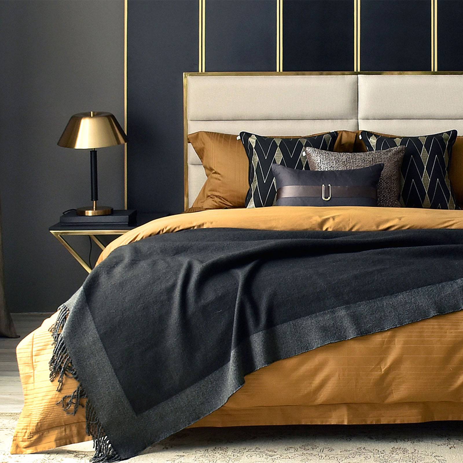 Oise Full Bedding Set Ebb-007 -  Bedding - ebarza Furniture UAE | Shop Modern Furniture in Abu Dhabi & Dubai - مفروشات ايبازرا في الامارات | تسوق اثاث عصري وديكورات مميزة في دبي وابوظبي