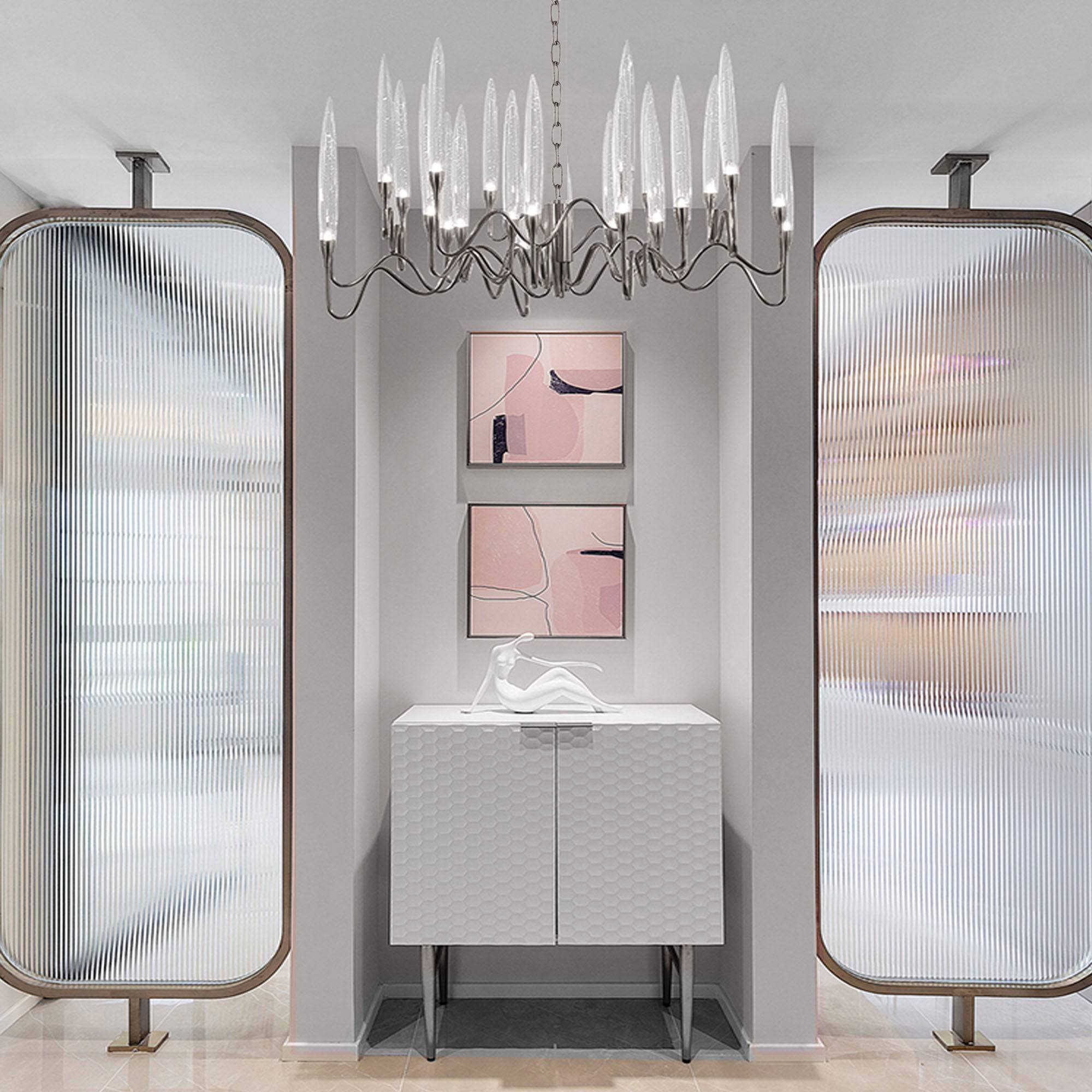 Opus Chandelier Cy-New-090-C -  Pendant Lamps - ebarza Furniture UAE | Shop Modern Furniture in Abu Dhabi & Dubai - مفروشات ايبازرا في الامارات | تسوق اثاث عصري وديكورات مميزة في دبي وابوظبي