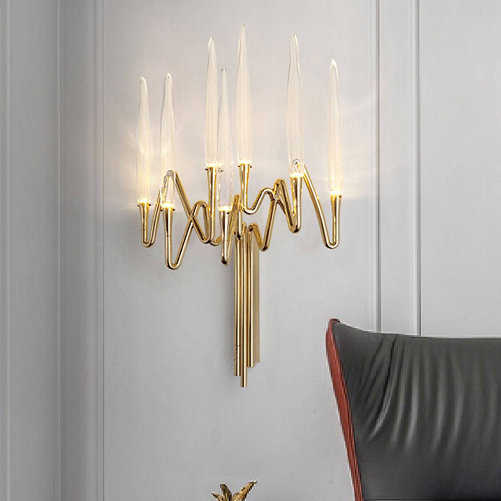 Opus Wall Lamp Cy-New-089-G -  Wall Lamps - ebarza Furniture UAE | Shop Modern Furniture in Abu Dhabi & Dubai - مفروشات ايبازرا في الامارات | تسوق اثاث عصري وديكورات مميزة في دبي وابوظبي