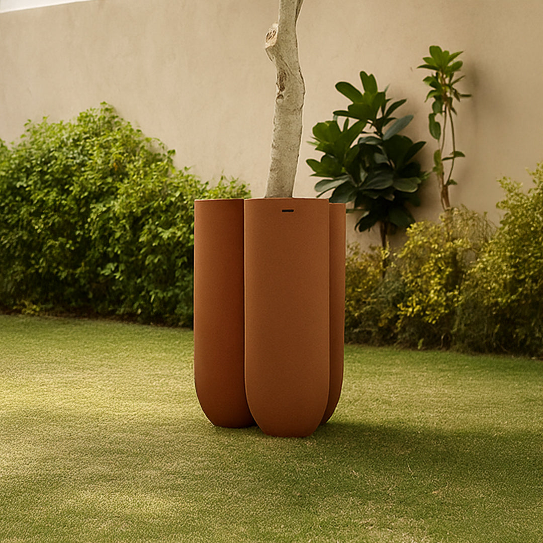 Outdoor/Indoor Clay Planter Box XK-0006-Clay -  Planter Boxes - ebarza Furniture UAE | Shop Modern Furniture in Abu Dhabi & Dubai - مفروشات ايبازرا في الامارات | تسوق اثاث عصري وديكورات مميزة في دبي وابوظبي