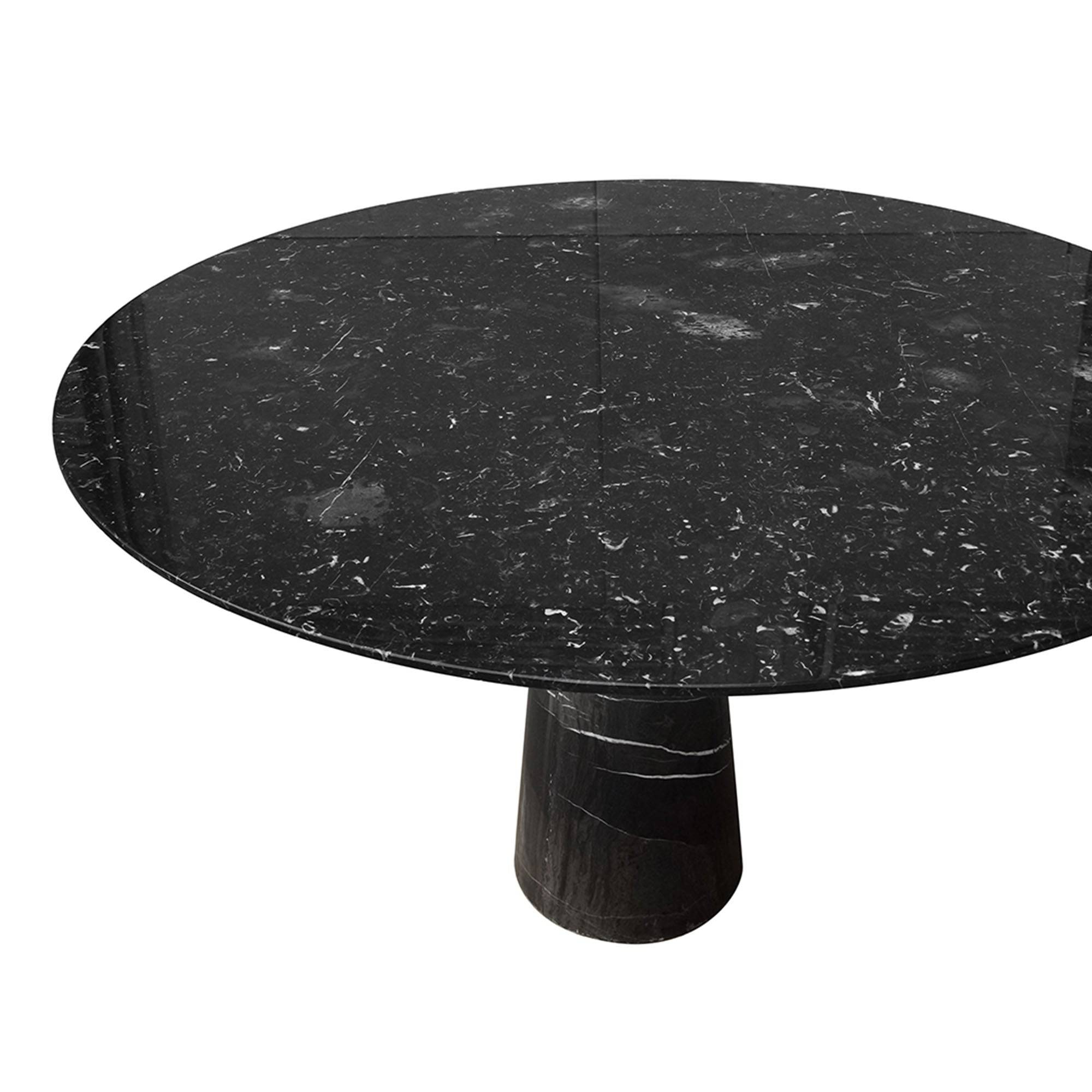 Palma Natural Marble Dining Table - 308DT -  Dining Tables - ebarza Furniture UAE | Shop Modern Furniture in Abu Dhabi & Dubai - مفروشات ايبازرا في الامارات | تسوق اثاث عصري وديكورات مميزة في دبي وابوظبي