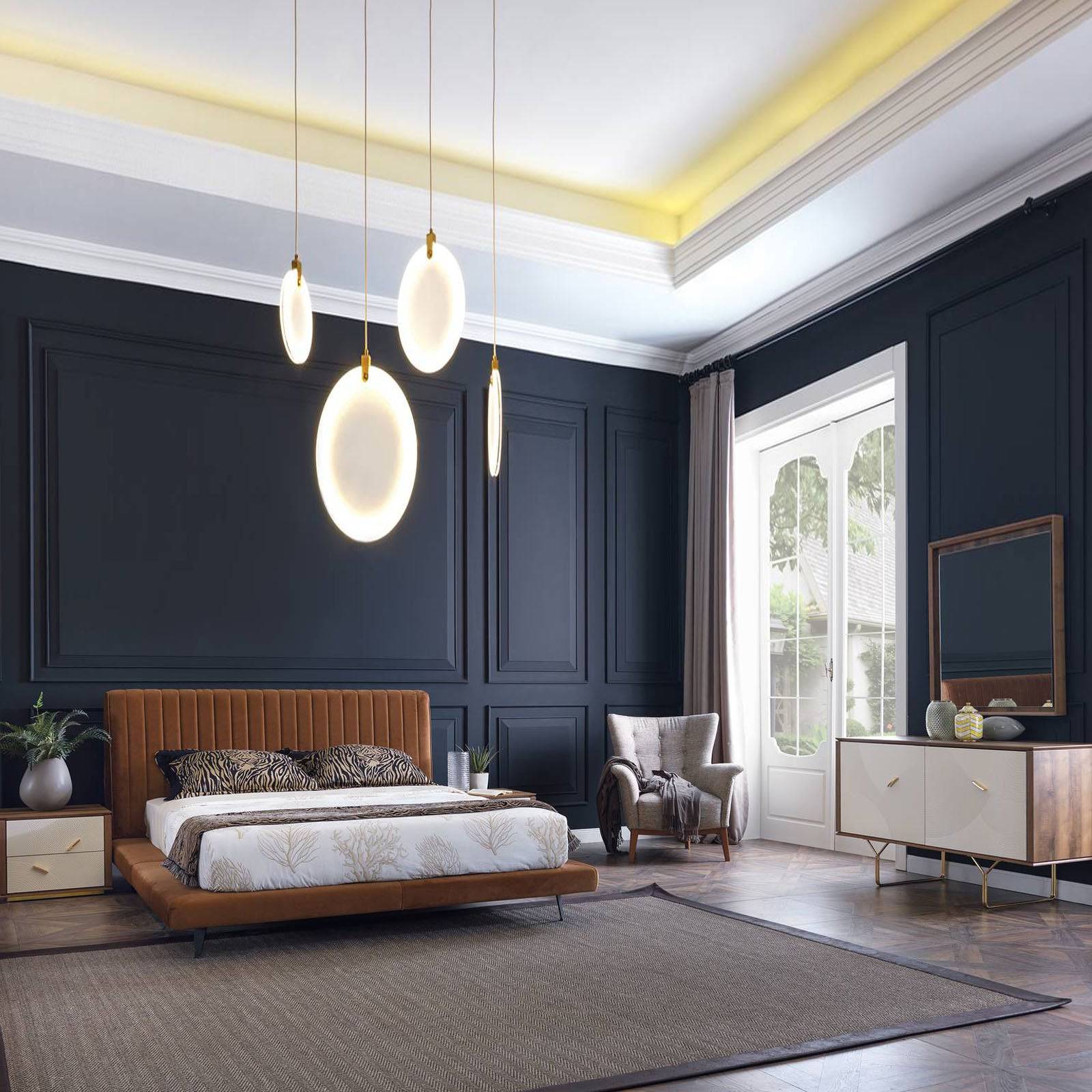 Pena Queen Size Bedstead Pena-Bed006 -  Bedsteads - ebarza Furniture UAE | Shop Modern Furniture in Abu Dhabi & Dubai - مفروشات ايبازرا في الامارات | تسوق اثاث عصري وديكورات مميزة في دبي وابوظبي