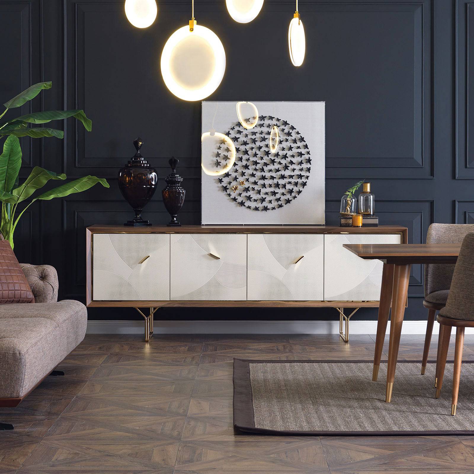 Pena Sideboard Pena-Side005 -  Sideboards - ebarza Furniture UAE | Shop Modern Furniture in Abu Dhabi & Dubai - مفروشات ايبازرا في الامارات | تسوق اثاث عصري وديكورات مميزة في دبي وابوظبي