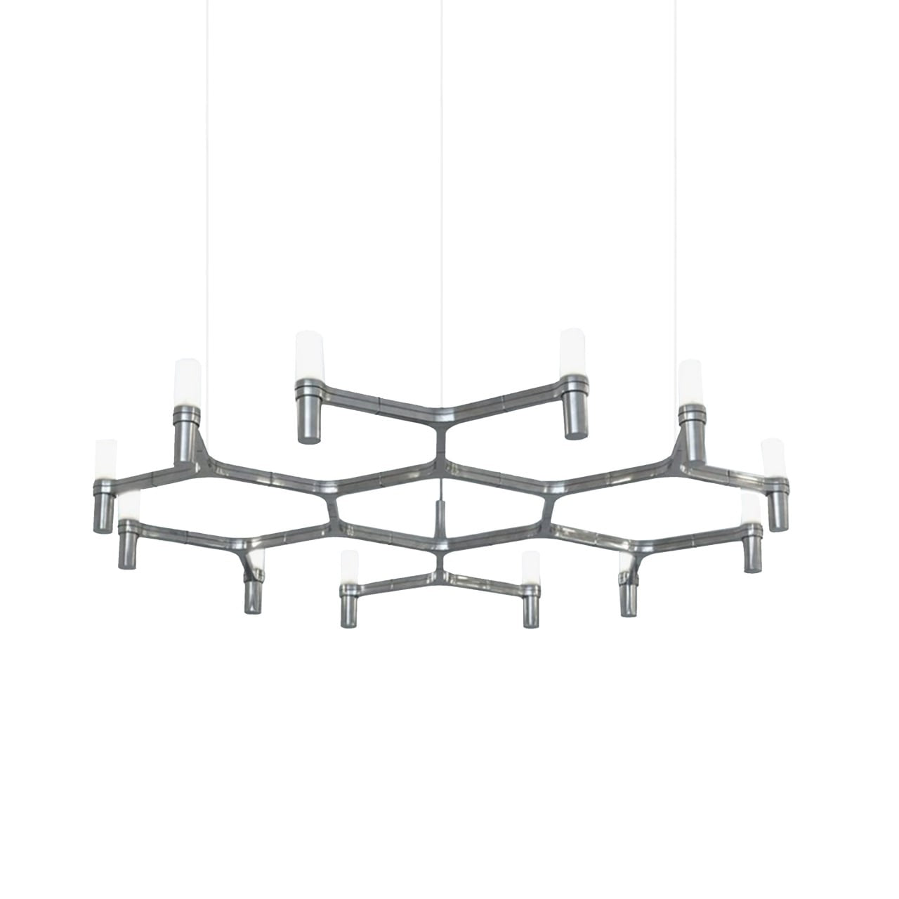 Pendant Lamp CY-DD-1028 Silver -  Pendant Lamps - ebarza Furniture UAE | Shop Modern Furniture in Abu Dhabi & Dubai - مفروشات ايبازرا في الامارات | تسوق اثاث عصري وديكورات مميزة في دبي وابوظبي