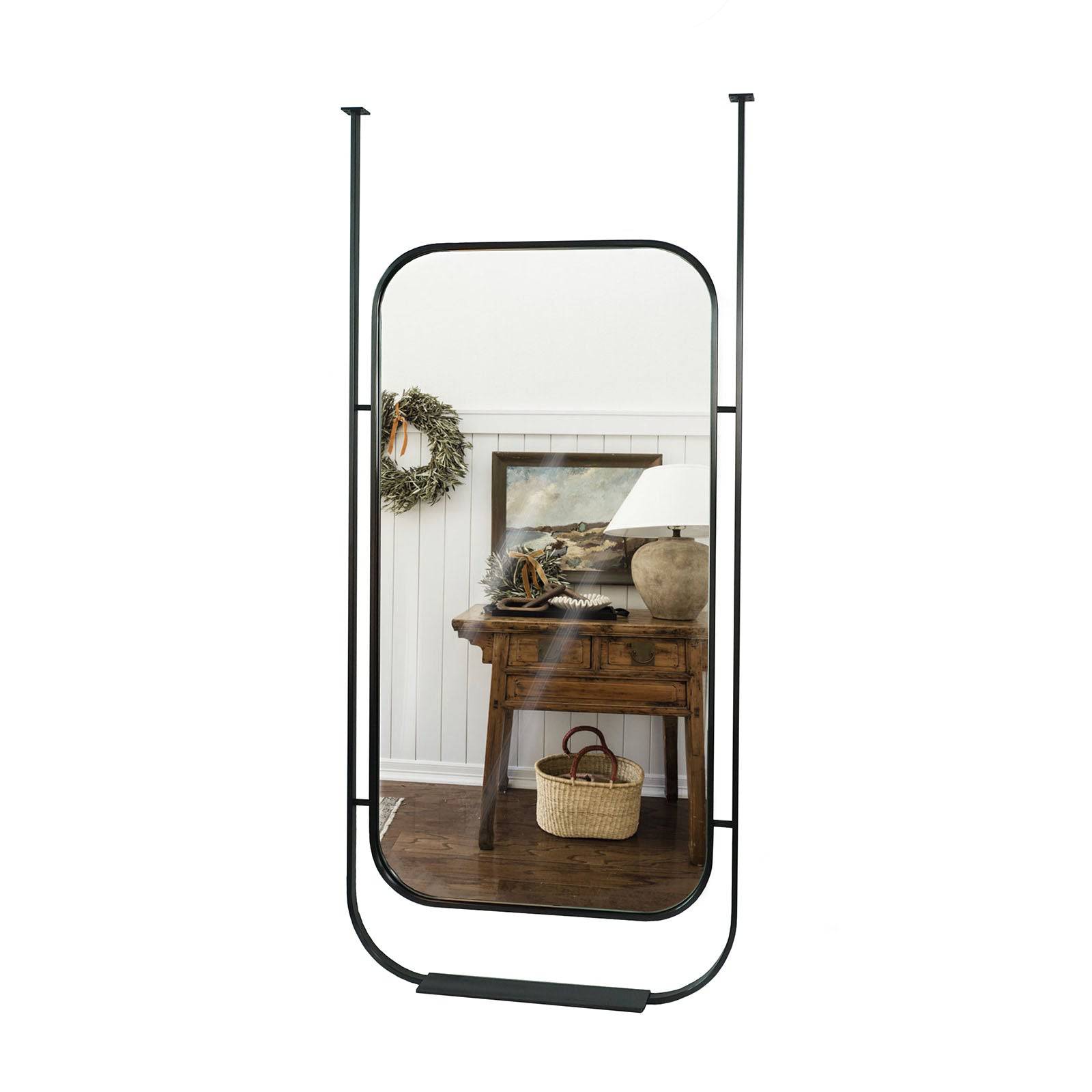 Pendant Mid Century Mirror Oa-8007 -  Mirrors - ebarza Furniture UAE | Shop Modern Furniture in Abu Dhabi & Dubai - مفروشات ايبازرا في الامارات | تسوق اثاث عصري وديكورات مميزة في دبي وابوظبي
