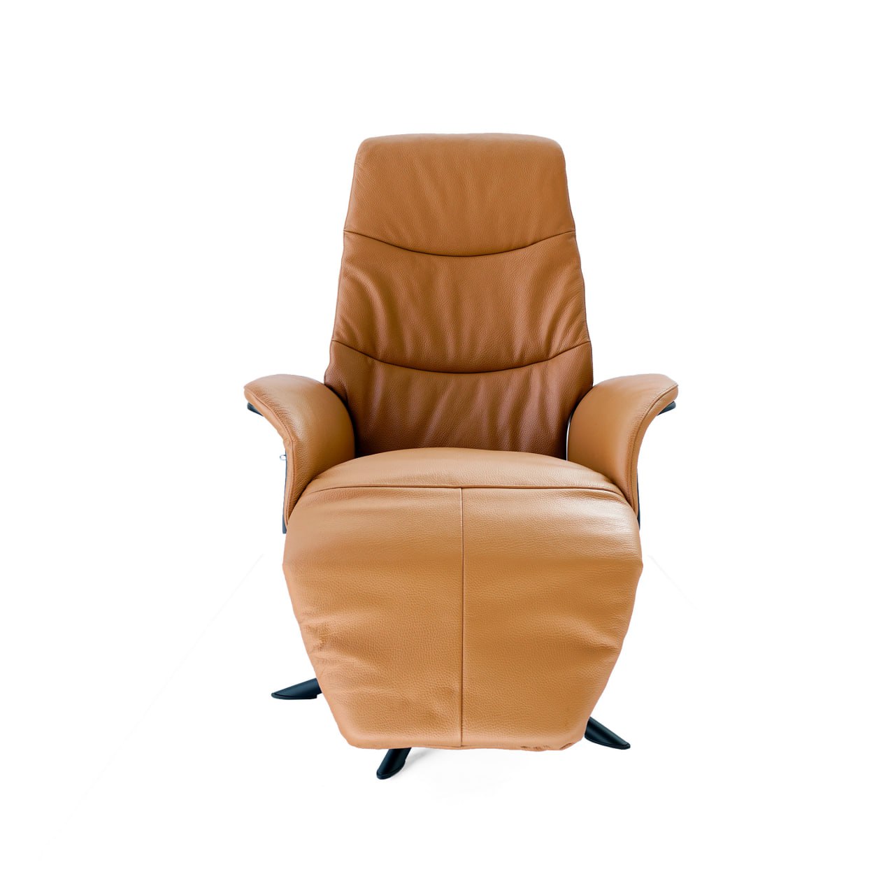 Swivel and Recliner Lounge Chair With Black Legs SL-HJ3462 -  Lounge Chairs - ebarza Furniture UAE | Shop Modern Furniture in Abu Dhabi & Dubai - مفروشات ايبازرا في الامارات | تسوق اثاث عصري وديكورات مميزة في دبي وابوظبي