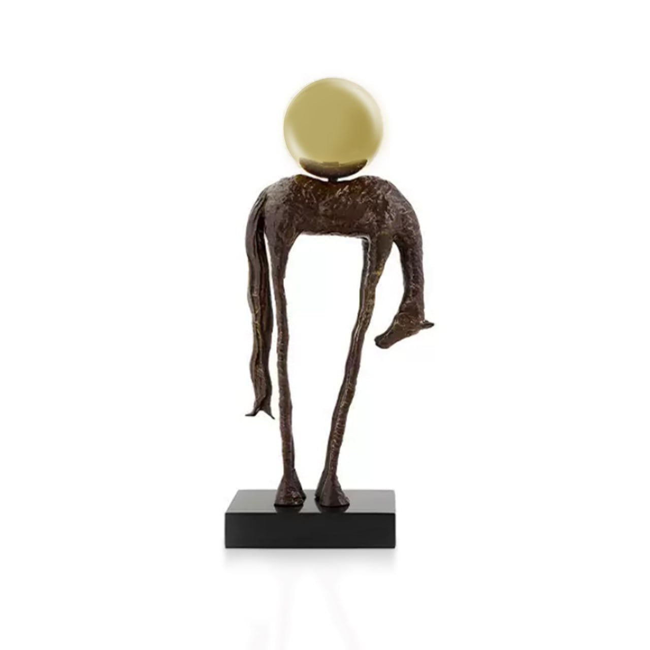 TIN-ALLOY HORSE FIGURINE H1868 -  Home Decor Figurines - ebarza Furniture UAE | Shop Modern Furniture in Abu Dhabi & Dubai - مفروشات ايبازرا في الامارات | تسوق اثاث عصري وديكورات مميزة في دبي وابوظبي
